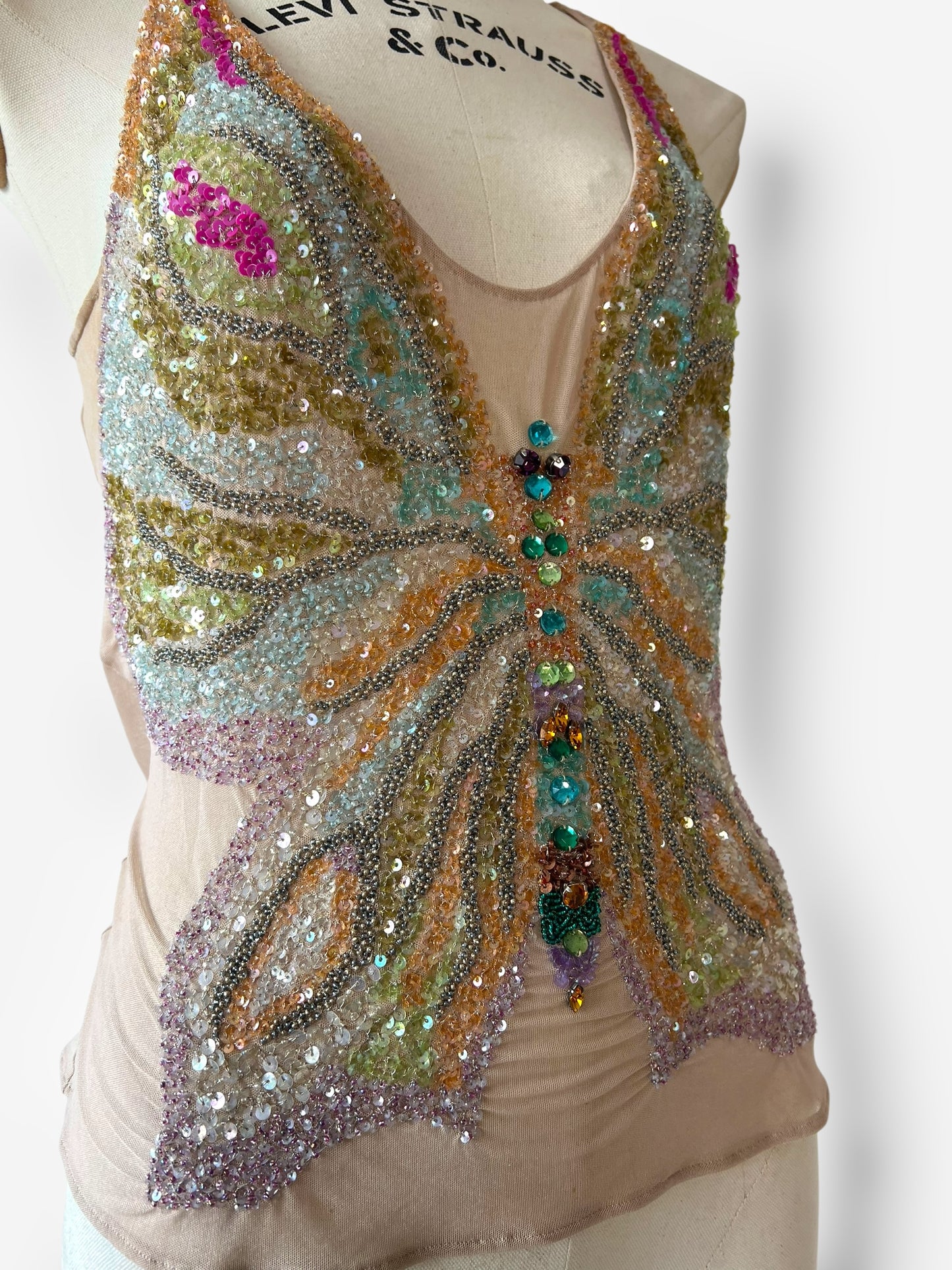 Emanuel Ungaro Spring/Summer 2000 Butterfly Top