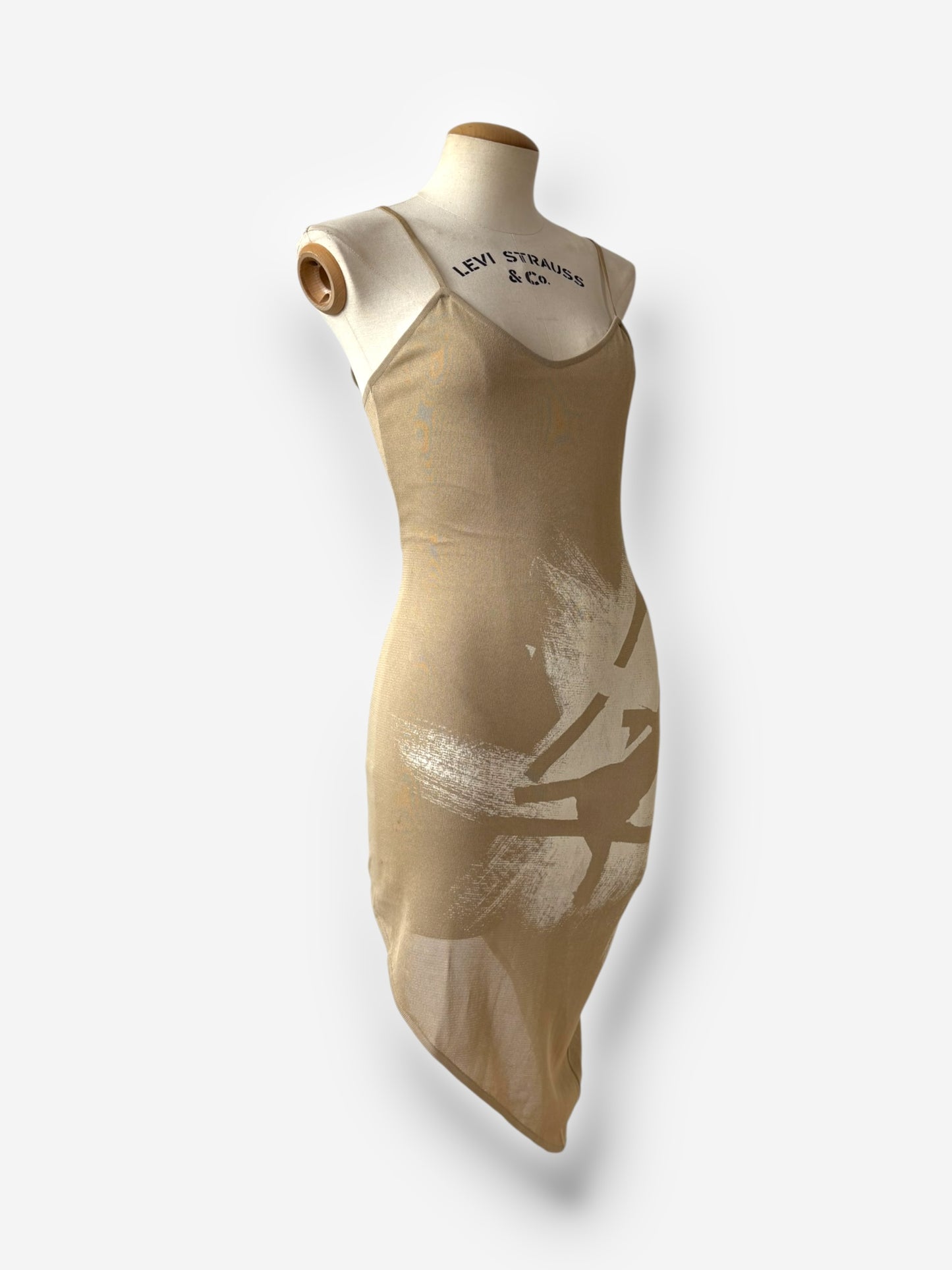 Dior by John Galliano Layered Paint Dress, Spring/Summer 2001