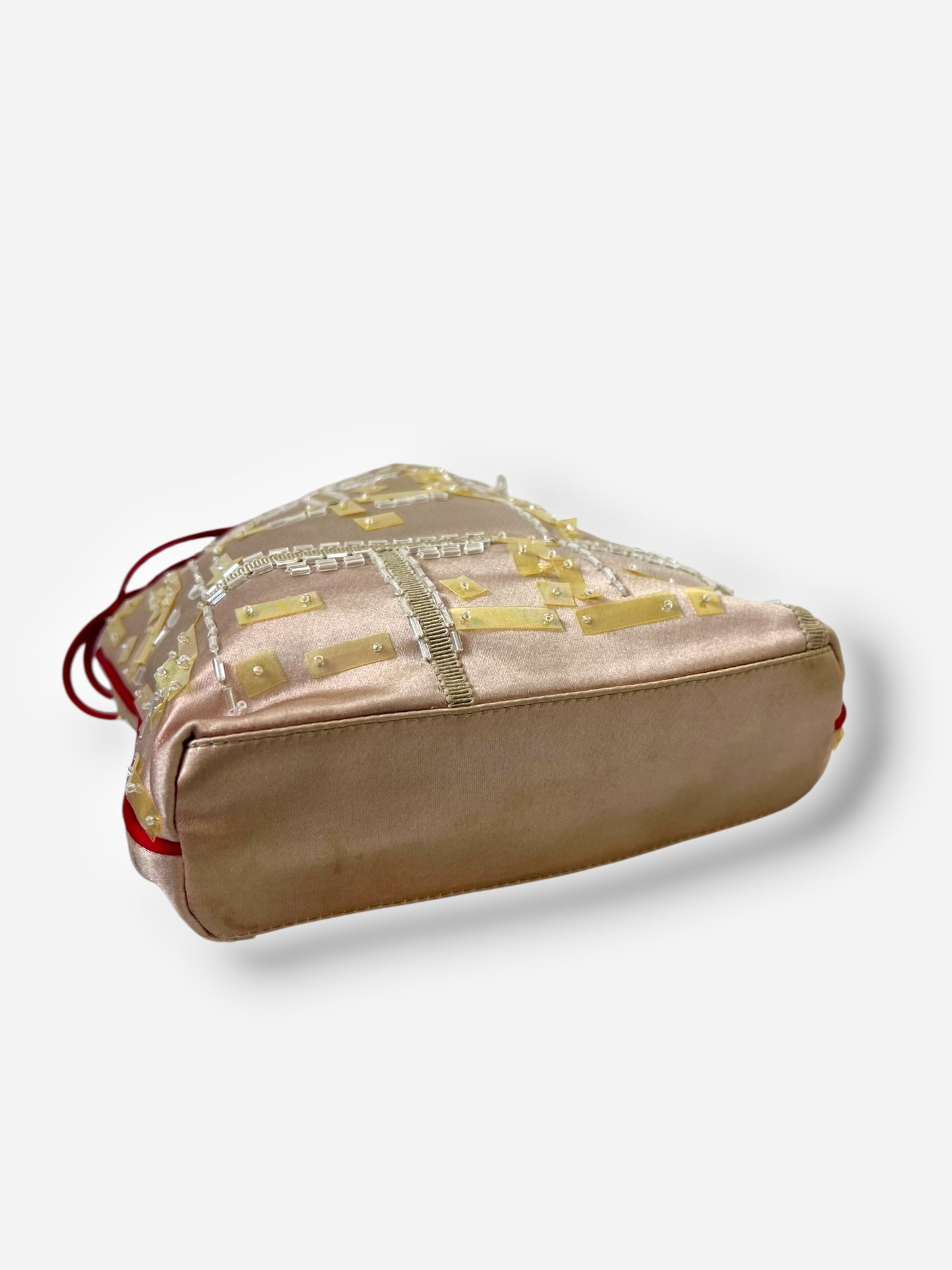 Prada Vintage Beaded Mini Top Handle Bag