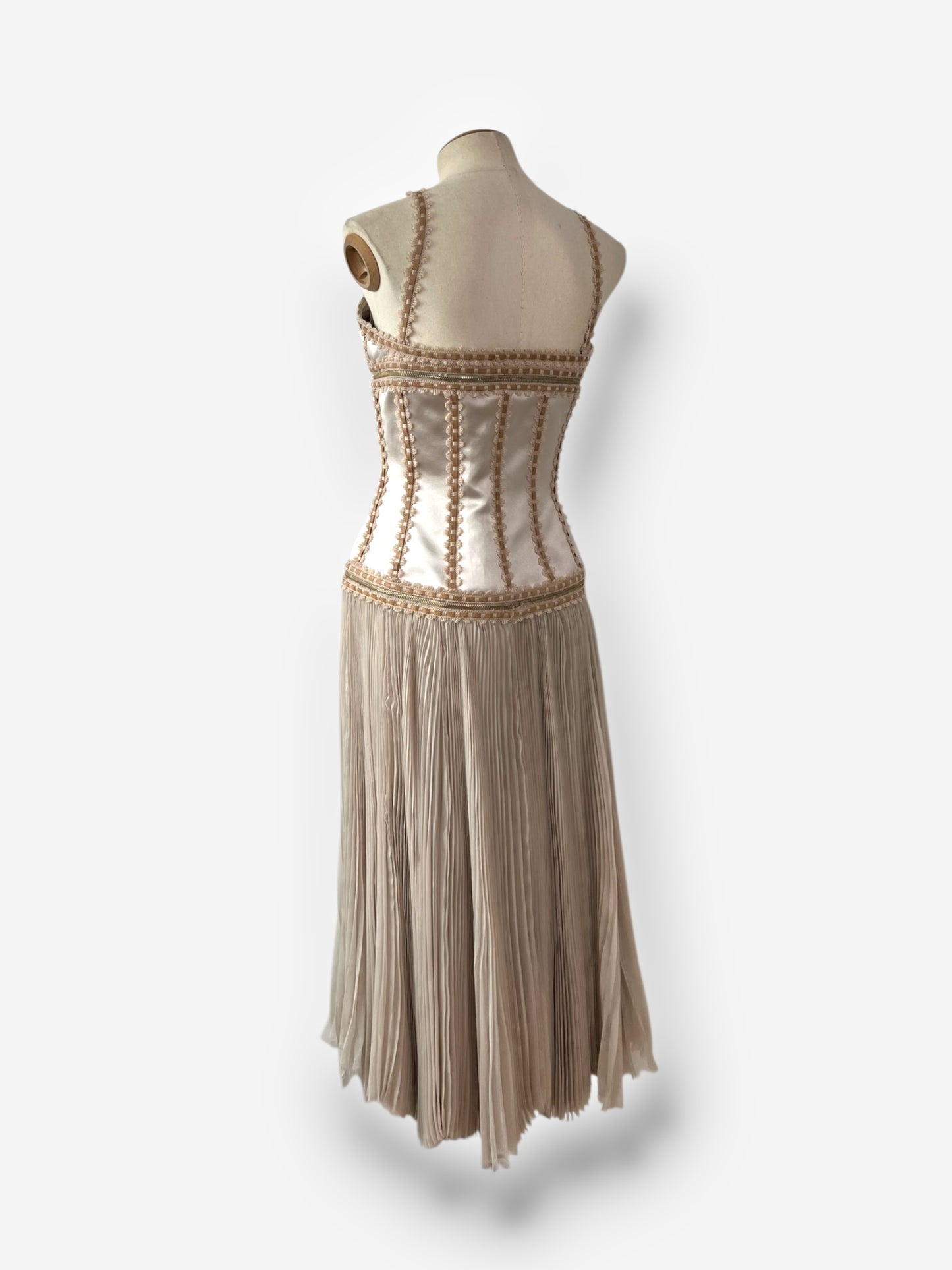 Alexander McQueen Convertible Corset Dress with Padlock Detail – Fall/Winter 2003