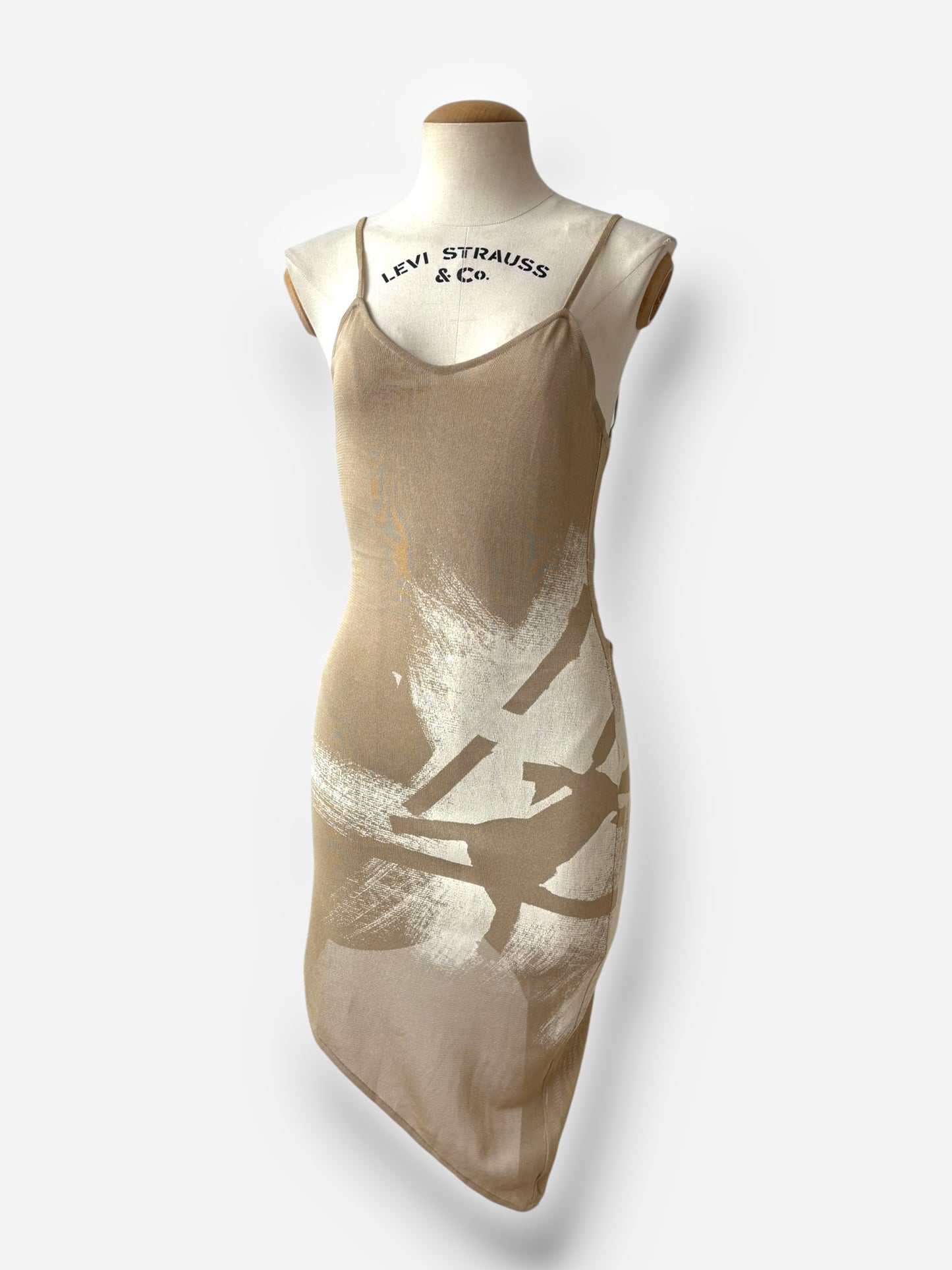 Dior by John Galliano Layered Paint Dress, Spring/Summer 2001