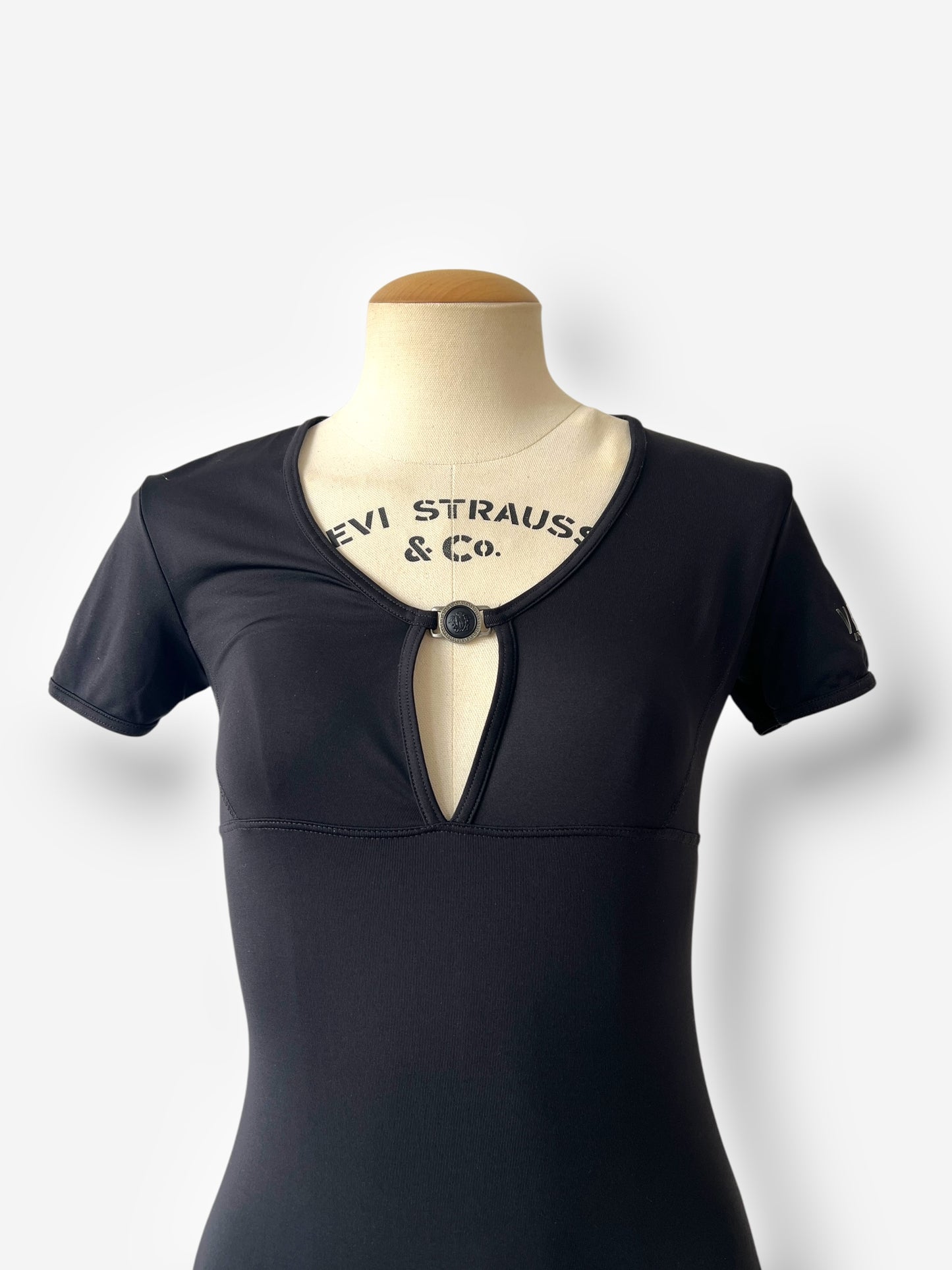 Versace Intensive Mini Medusa Logo Mini Dress, Late 1990s