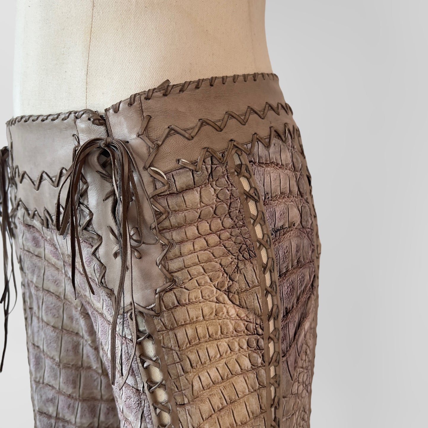 Roberto Cavalli 2011 snake pants