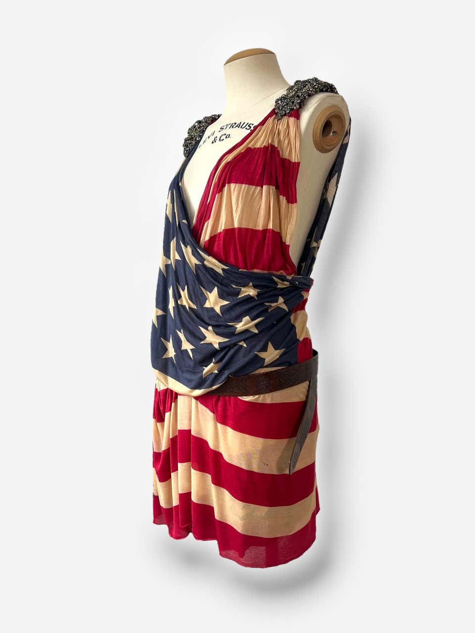 Dsquared² Flag Wrap Dress – Spring/Summer 2013