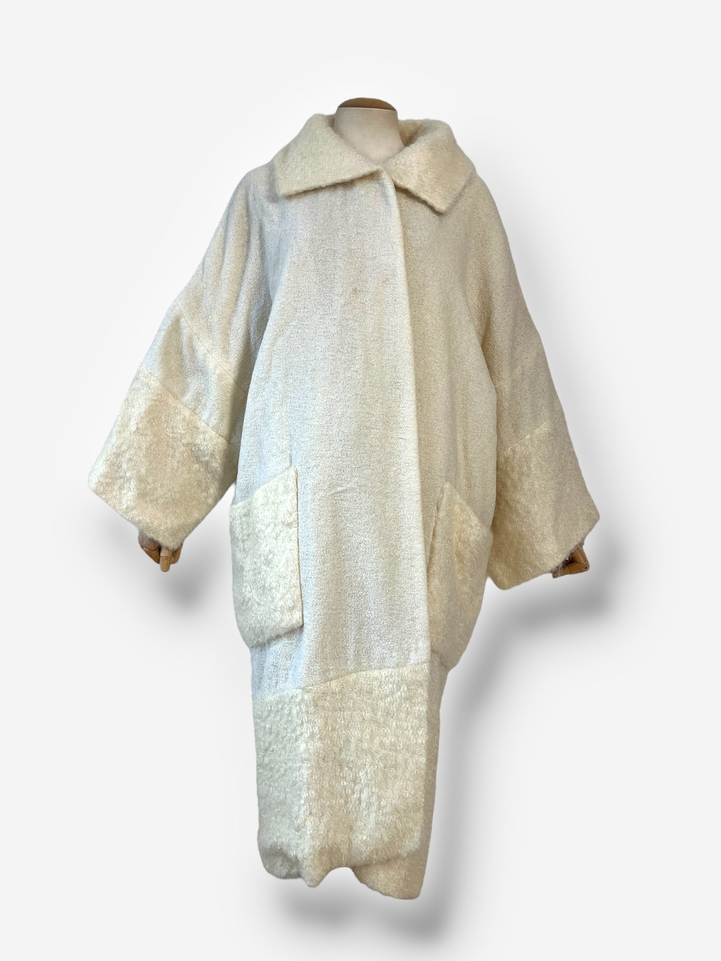 Dior by John Galliano 1999 Mohair and wool Fall Winter coat