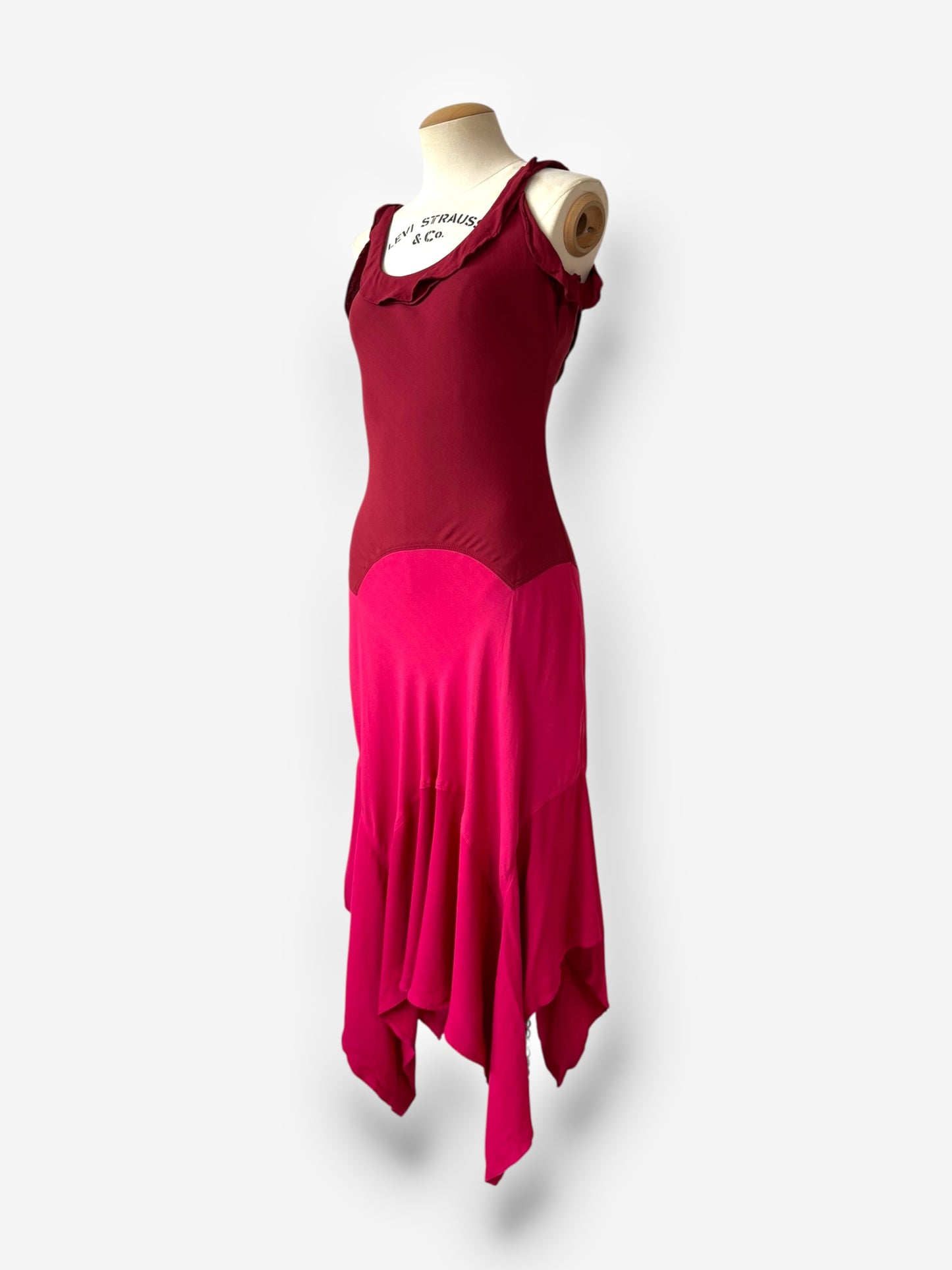Yves Saint Laurent by Tom Ford Asymmetrical Dress, 2004 Spring / Summer