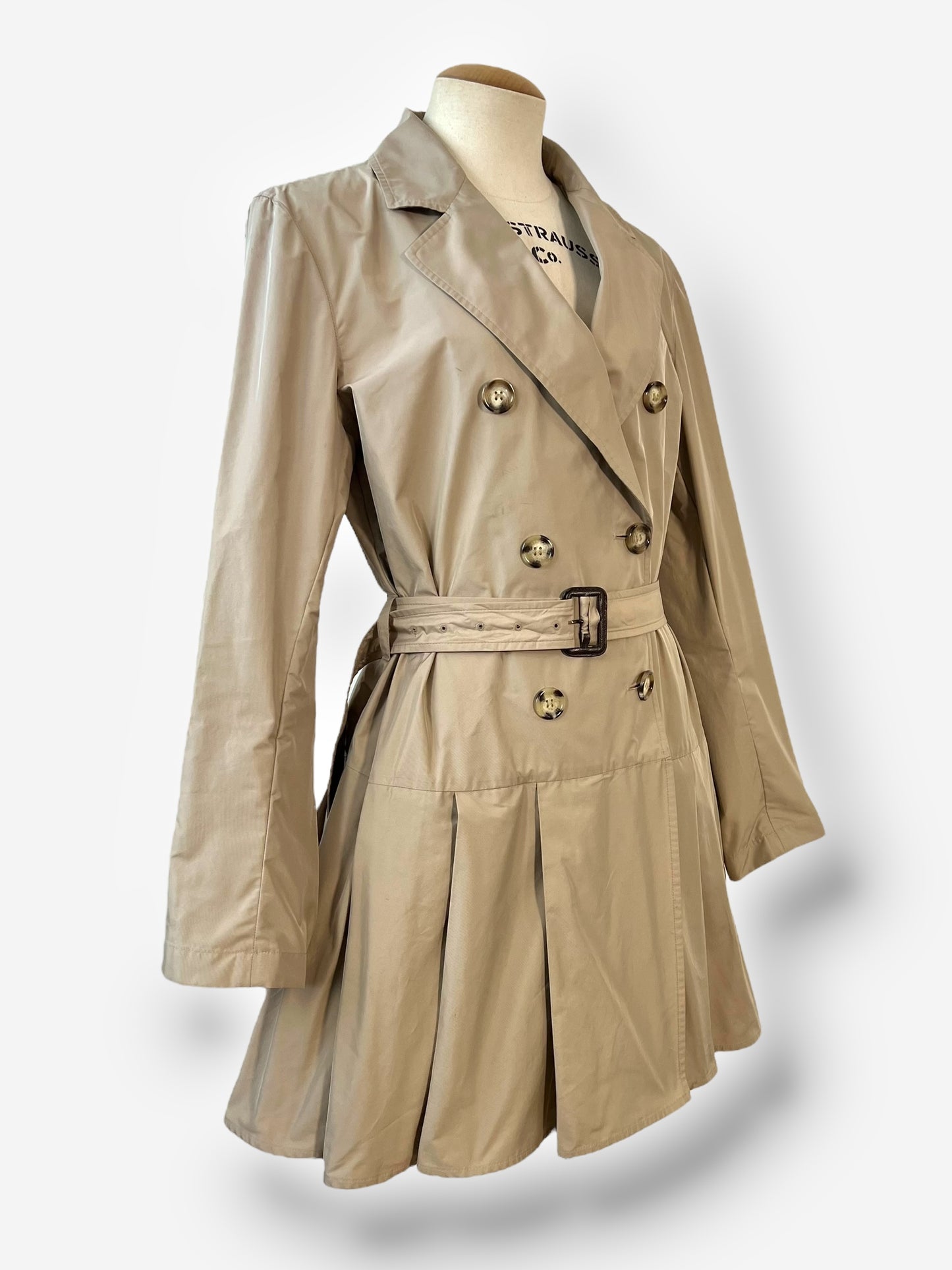 Prada Sport Pleated Trench Coat – 2011 Collection