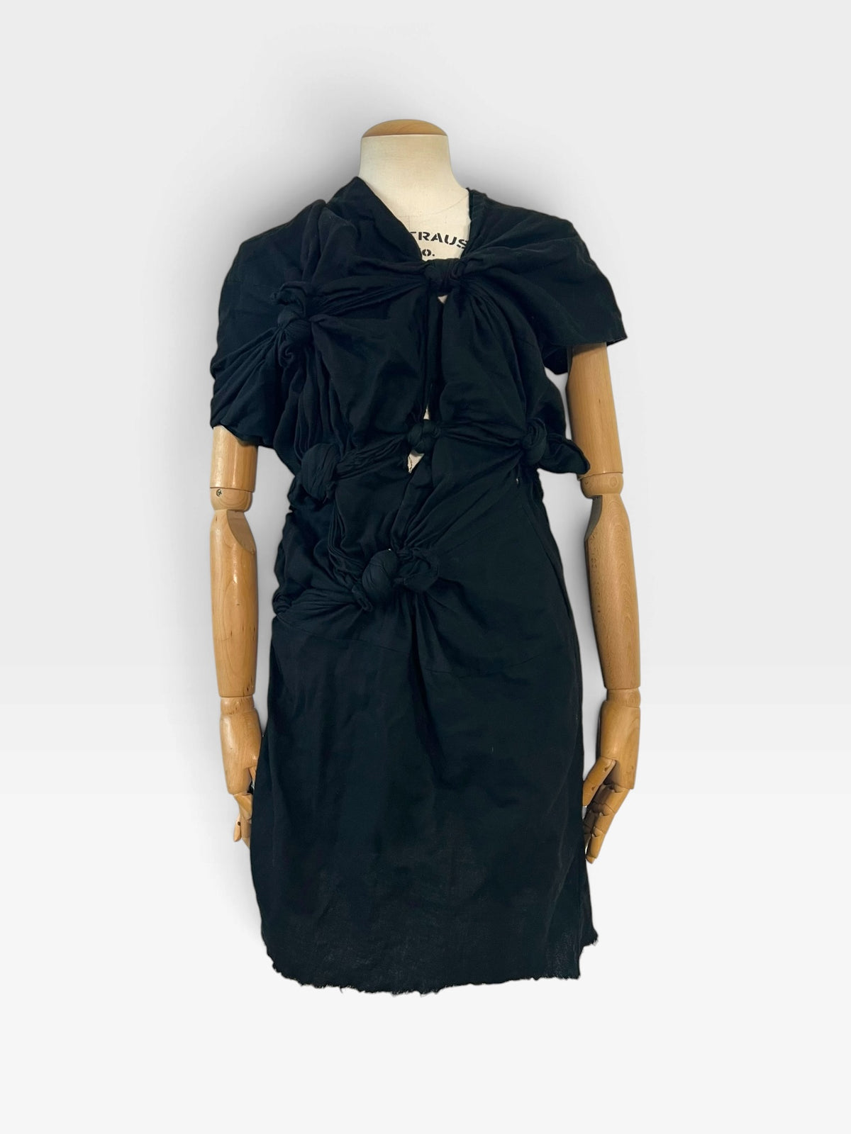 Comme Des Garçons 2003 S/S wool knotted dress
