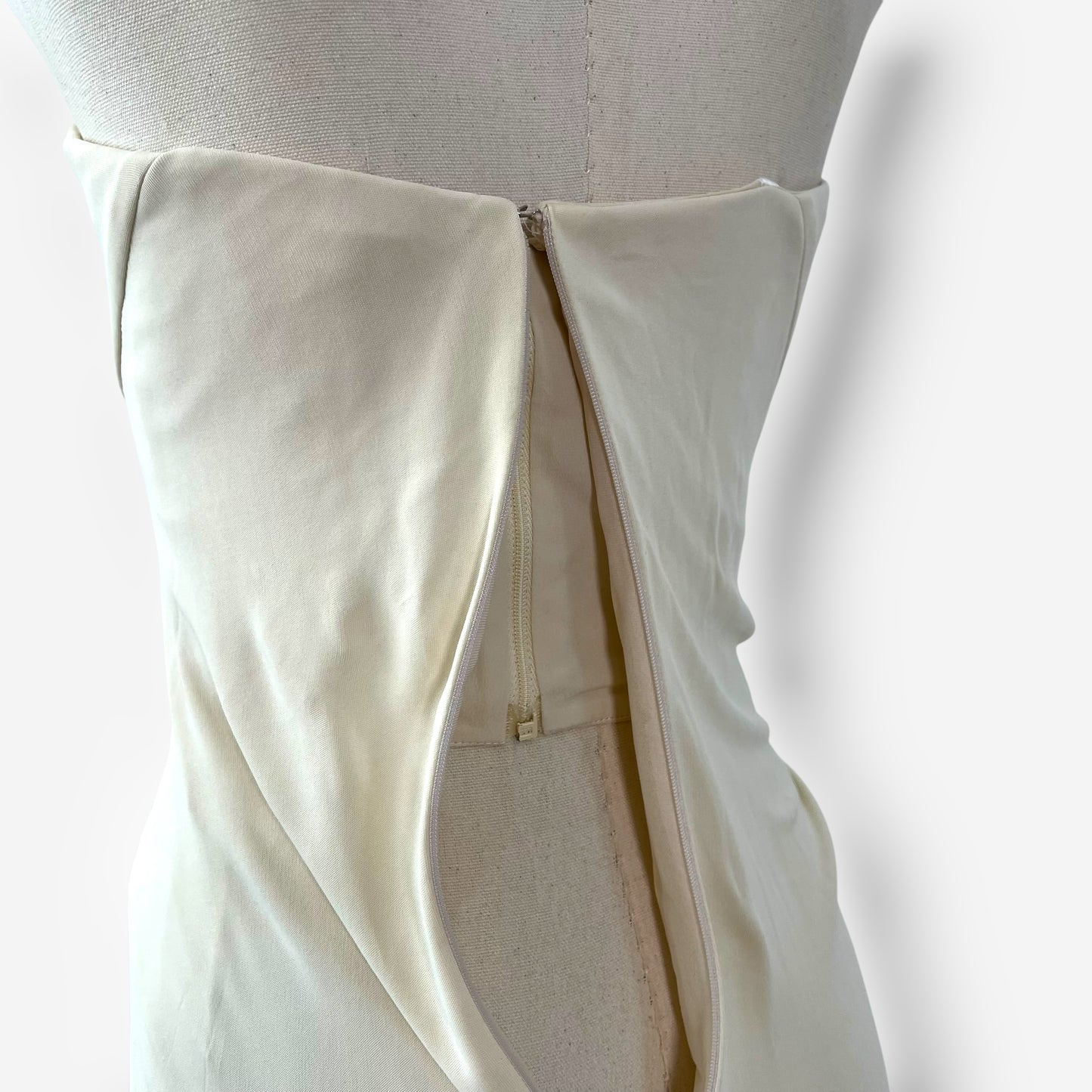 Gucci, Cream Draped Corset Gown, 2010