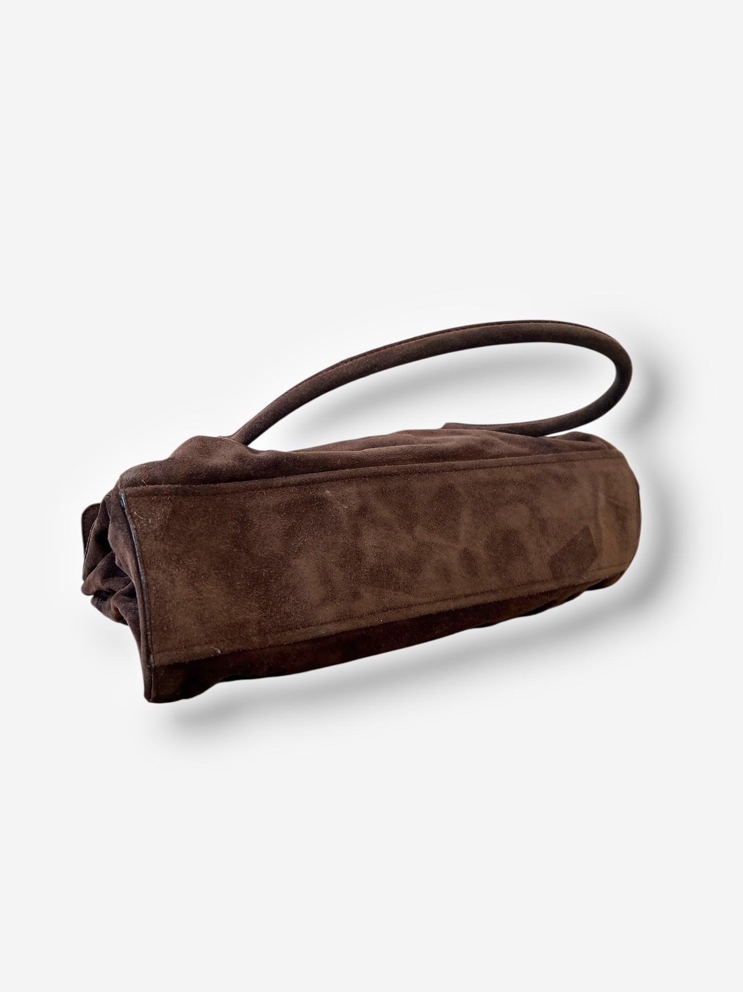 Prada Suede Camoscio Easy Shoulder Bag, 2000s