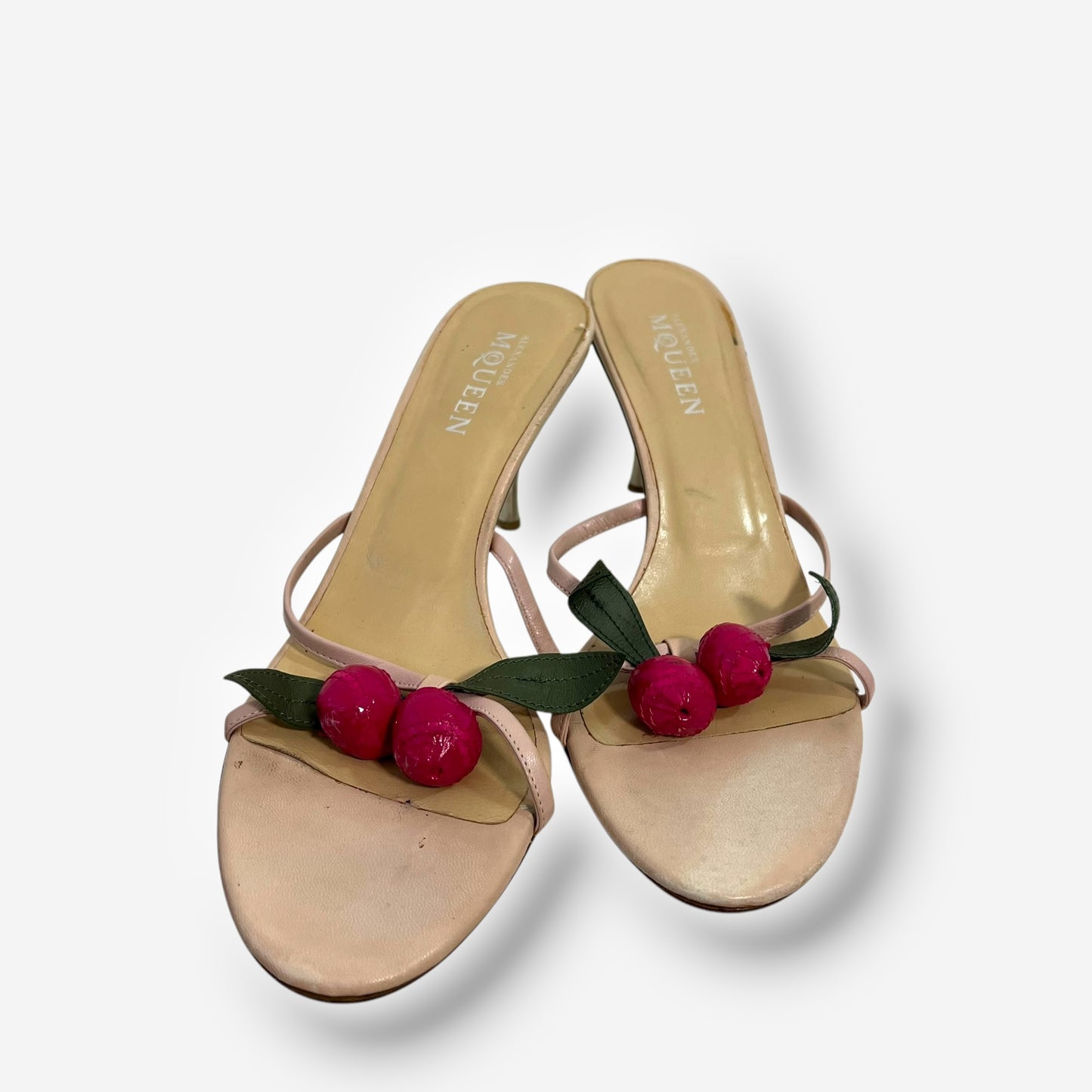 Alexander McQueen, Cherry Embellished Kitten Heels, Spring/Summer 2003