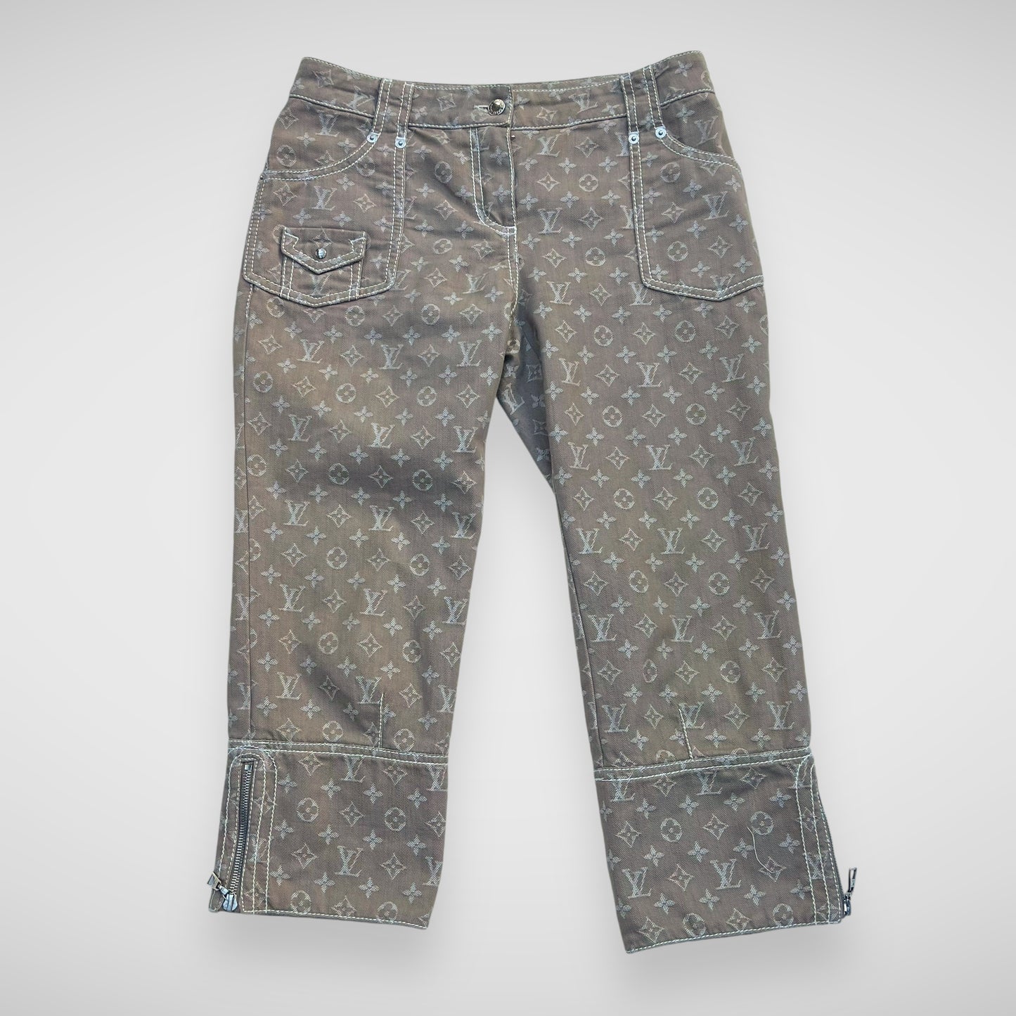Louis Vuitton vintage monogram jeans