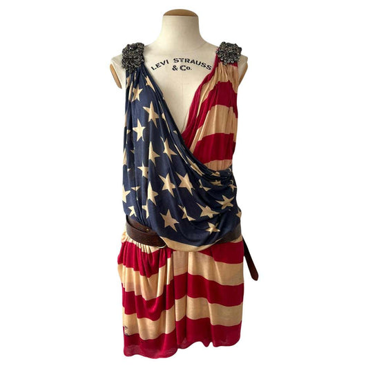 Dsquared² Flag Wrap Dress – Spring/Summer 2013