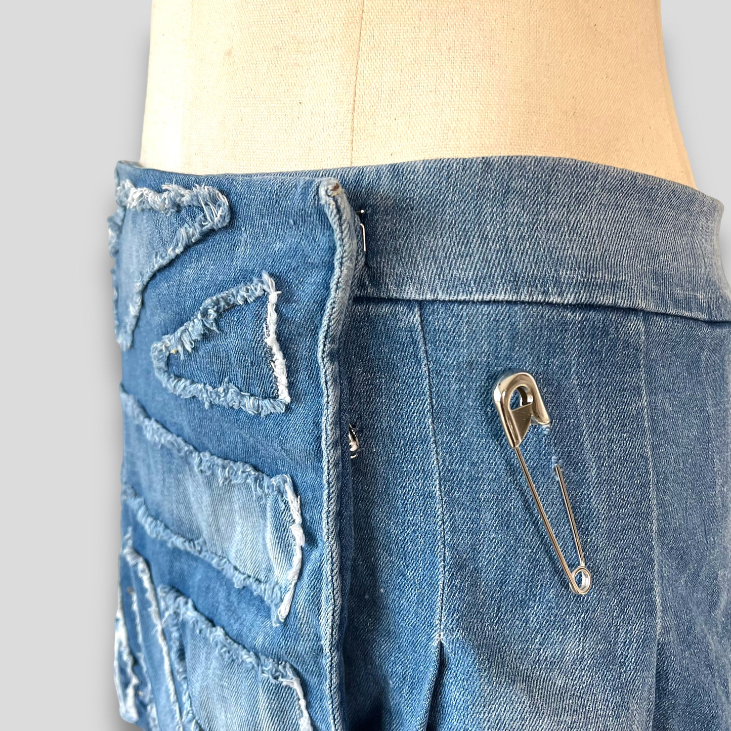 Fake London vintage Union Jack skirt