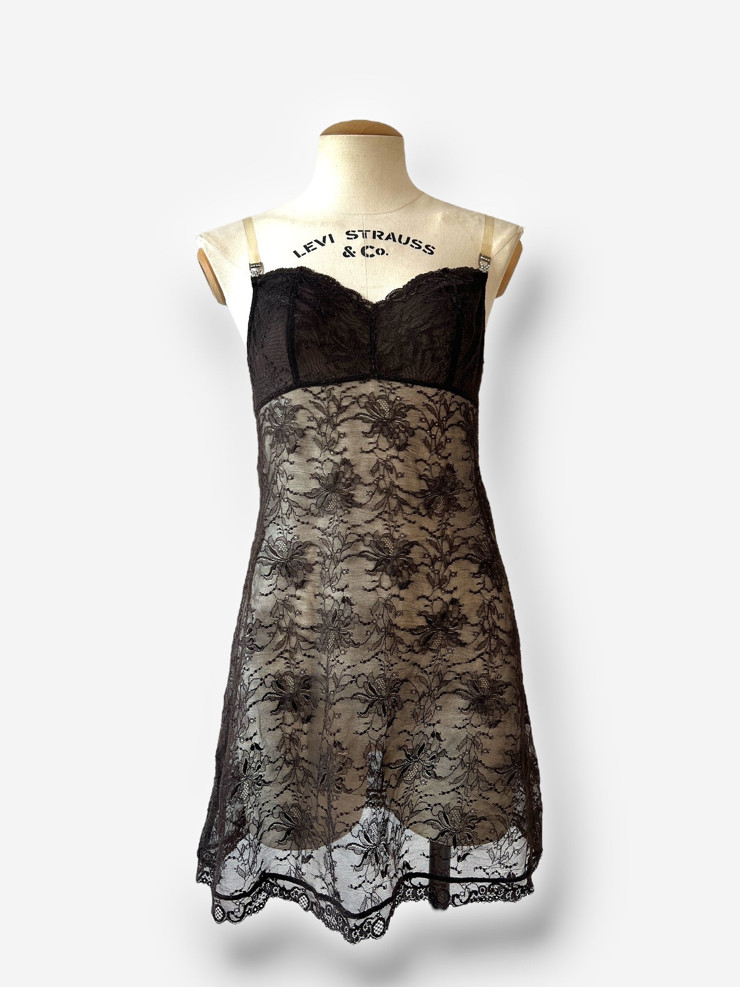 Dior By John Galliano lace mini dress