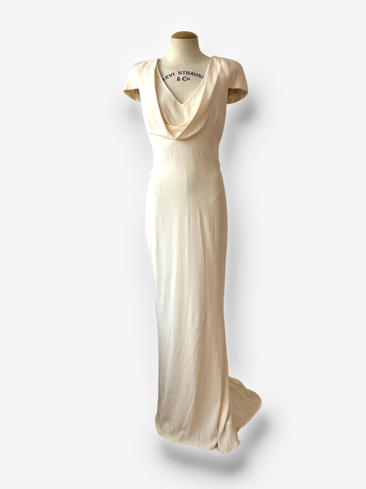 Alexander McQueen 2011 crepe gown, Pippa Middelton’s bridesmaid dress