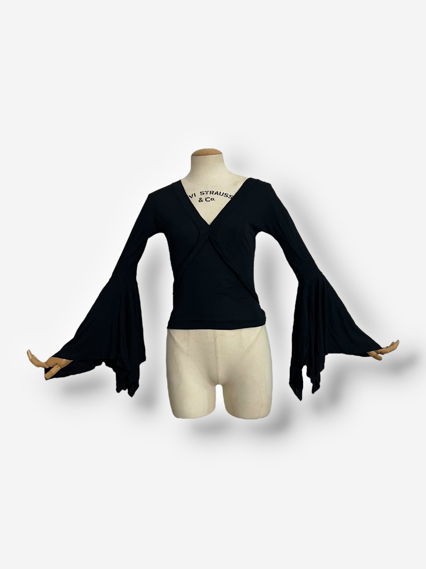 Yves Saint Laurent, 2003, Tom Ford Era Bell Sleeve Top