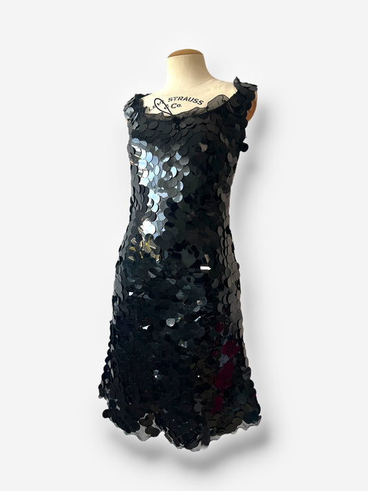 Prada by Miuccia Prada Paillette Dress, Circa 1999