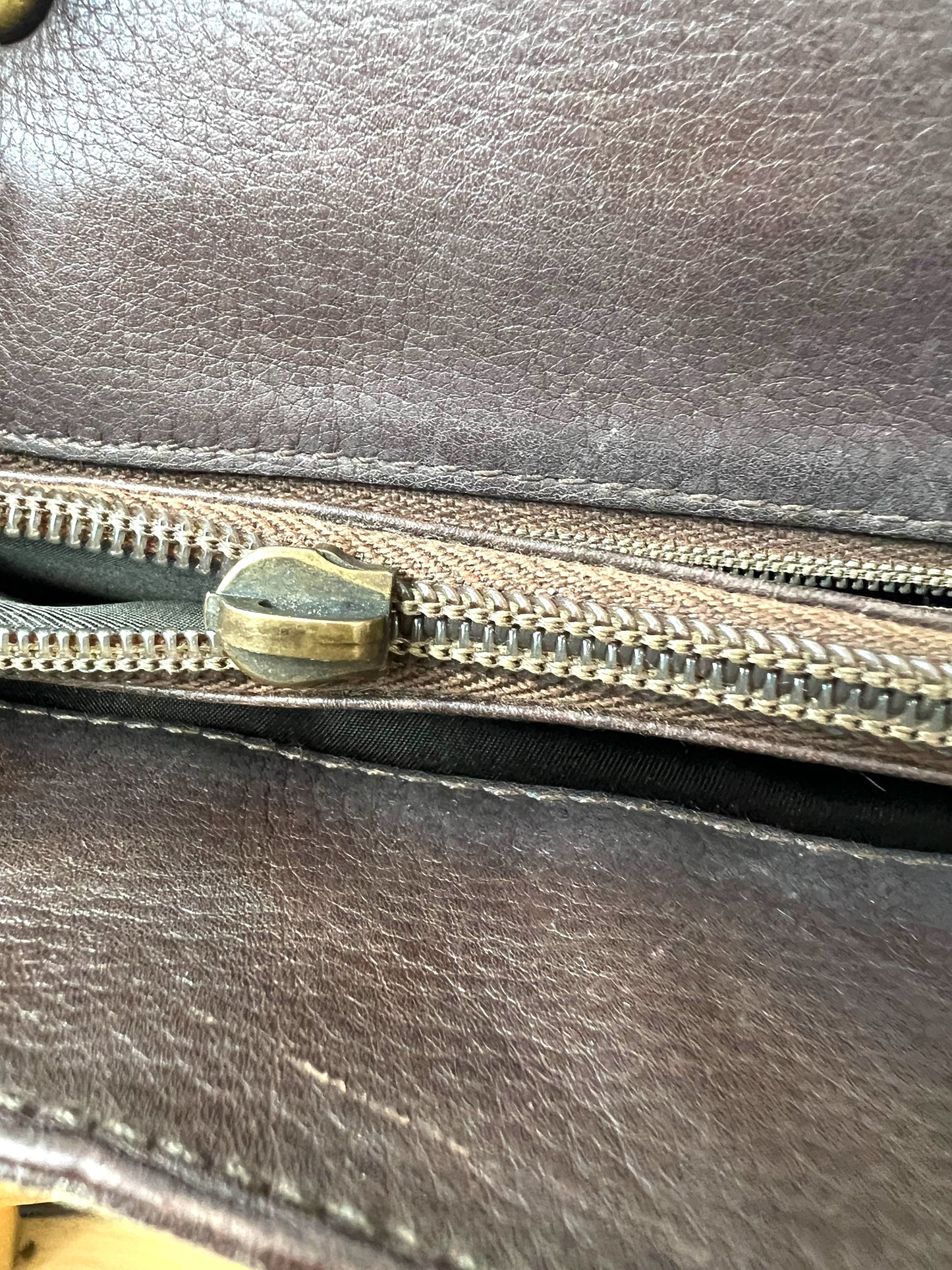Christian Dior by John Galliano Leather Jeans Pocket Tote, 2001