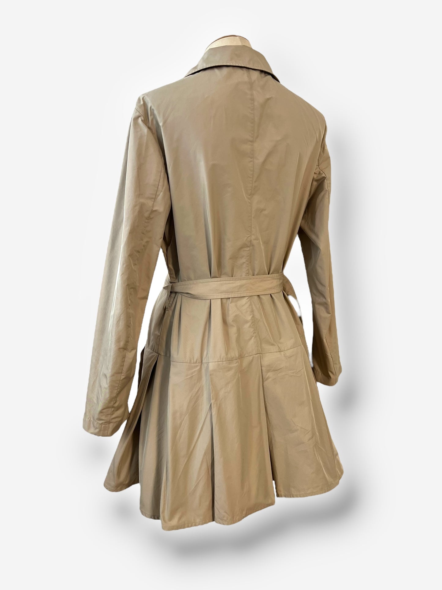 Prada Sport Pleated Trench Coat – 2011 Collection