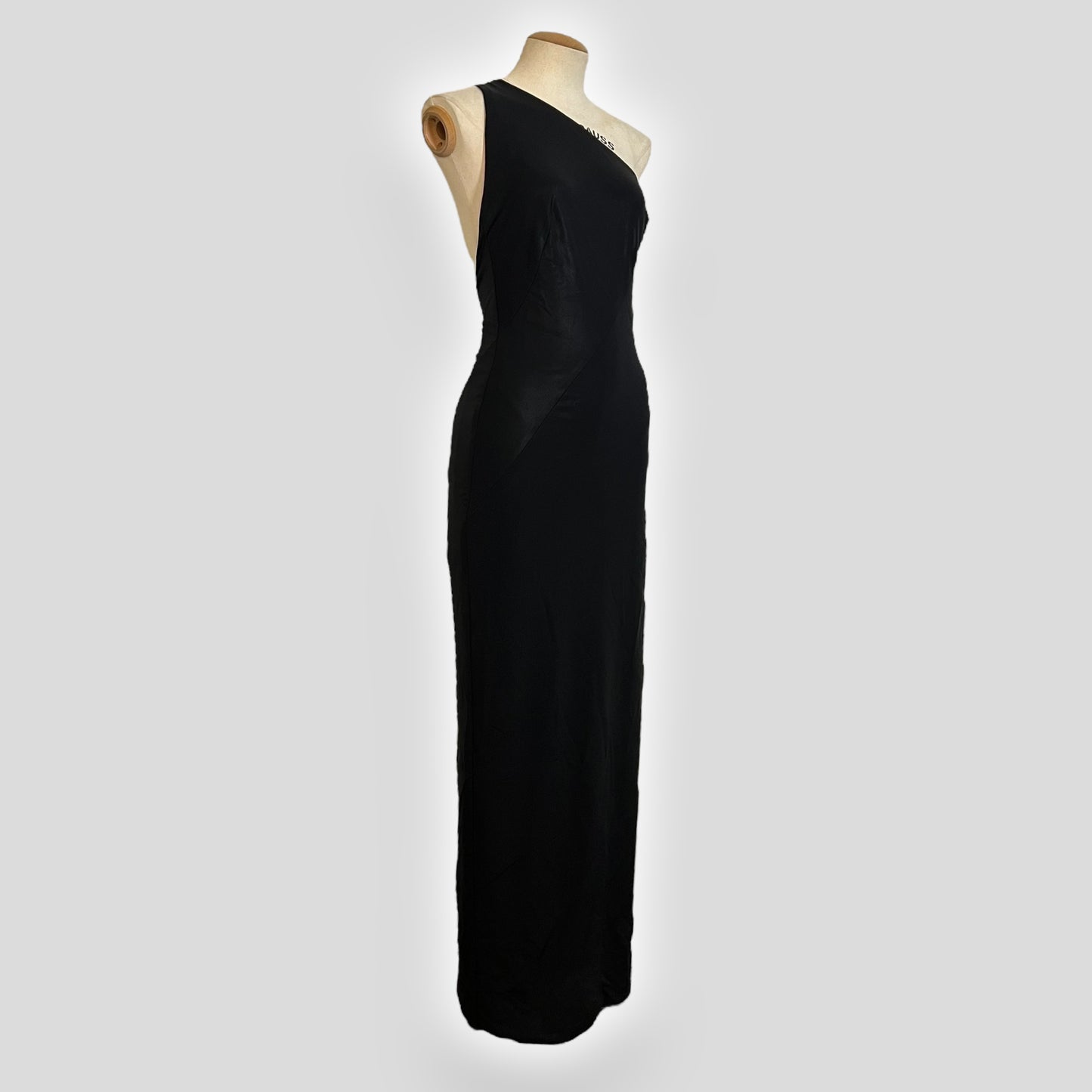 Gianni Versace S/S 1998 Runway Vintage Look Cutout Evening Gown