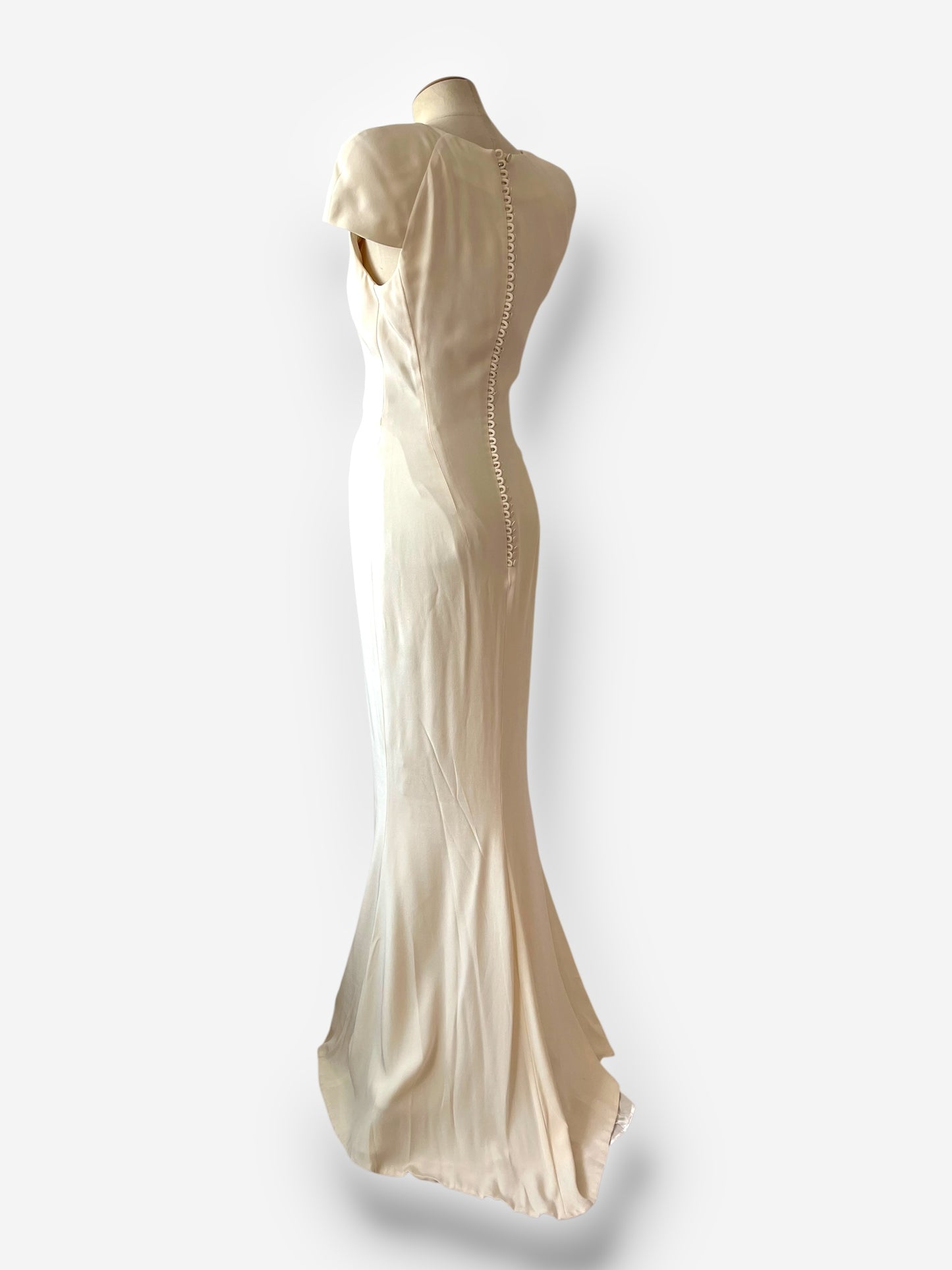 Alexander McQueen 2011 crepe gown, Pippa Middelton’s bridesmaid dress