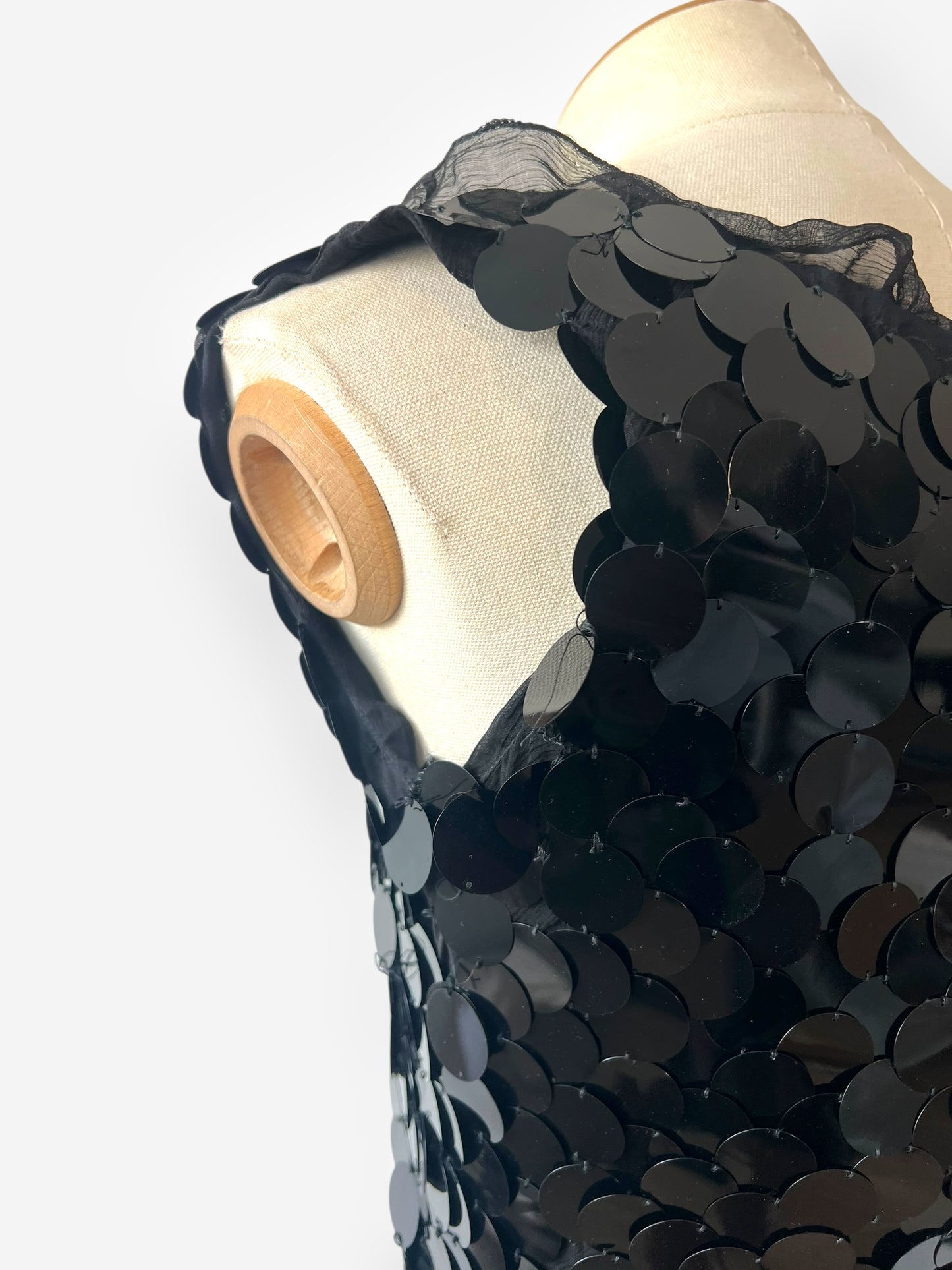 Prada by Miuccia Prada Paillette Dress, Circa 1999