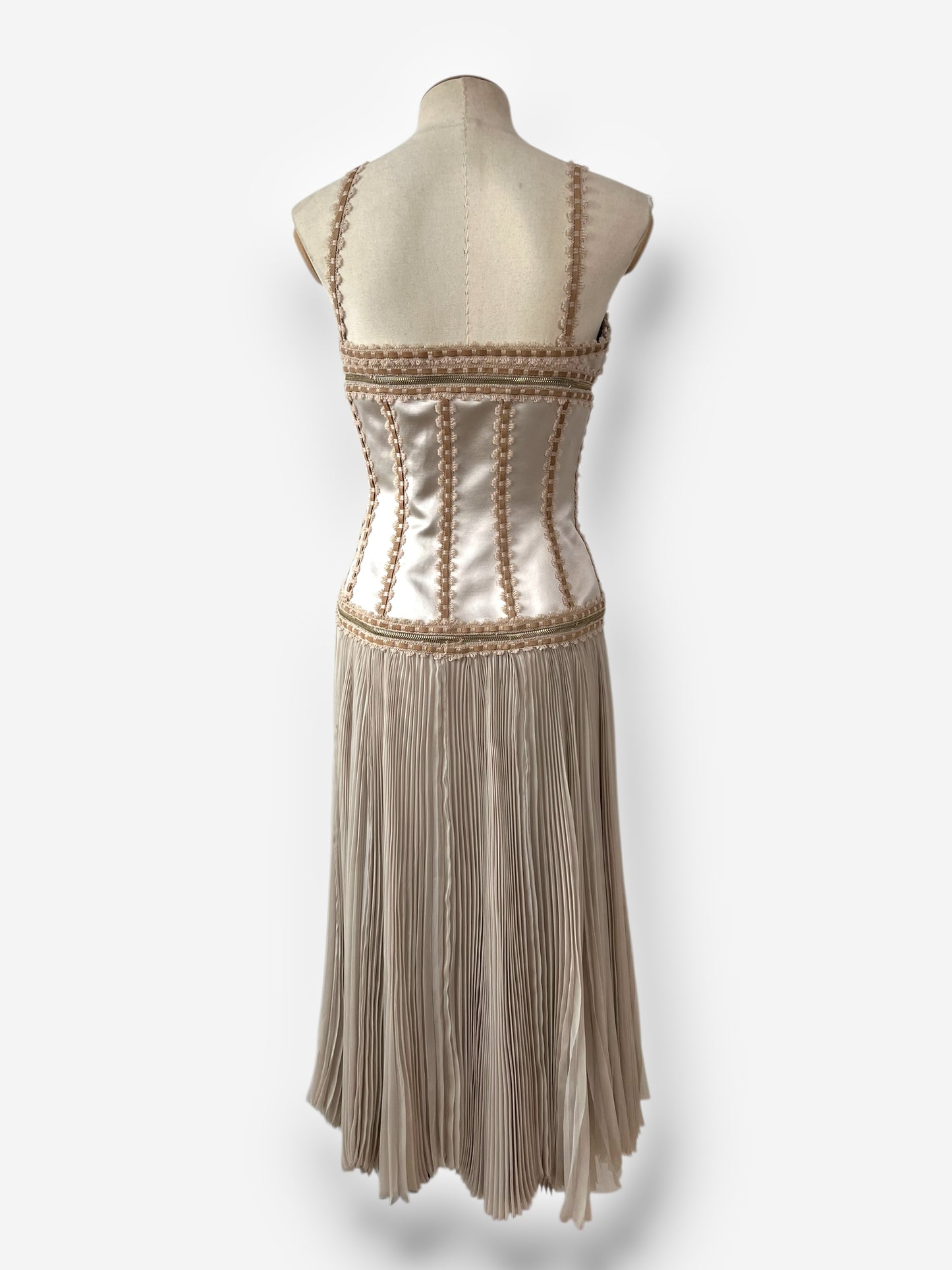 Alexander McQueen Convertible Corset Dress with Padlock Detail – Fall/Winter 2003