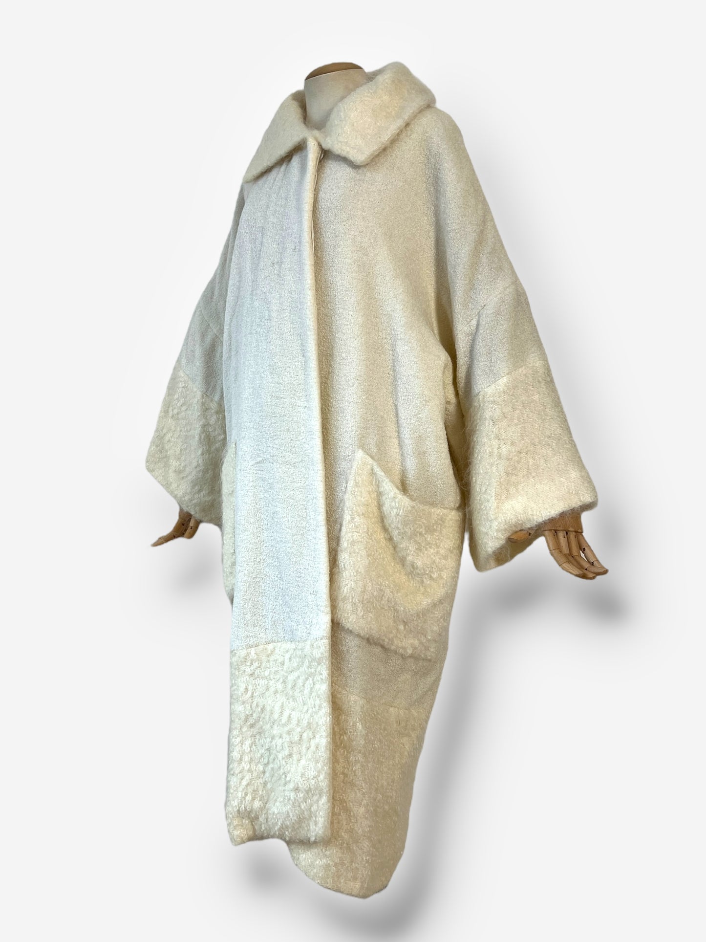 Dior by John Galliano 1999 Mohair and wool Fall Winter coat