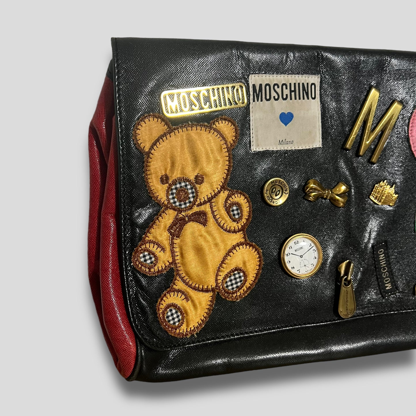 Moschino, 'Kiss My Patch' Pouch, Fall/Winter 1993-1994