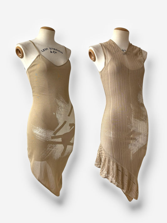 Dior by John Galliano Layered Paint Dress, Spring/Summer 2001