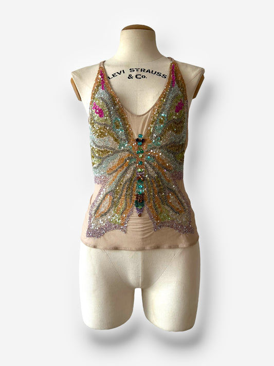 Emanuel Ungaro Spring/Summer 2000 Butterfly Top