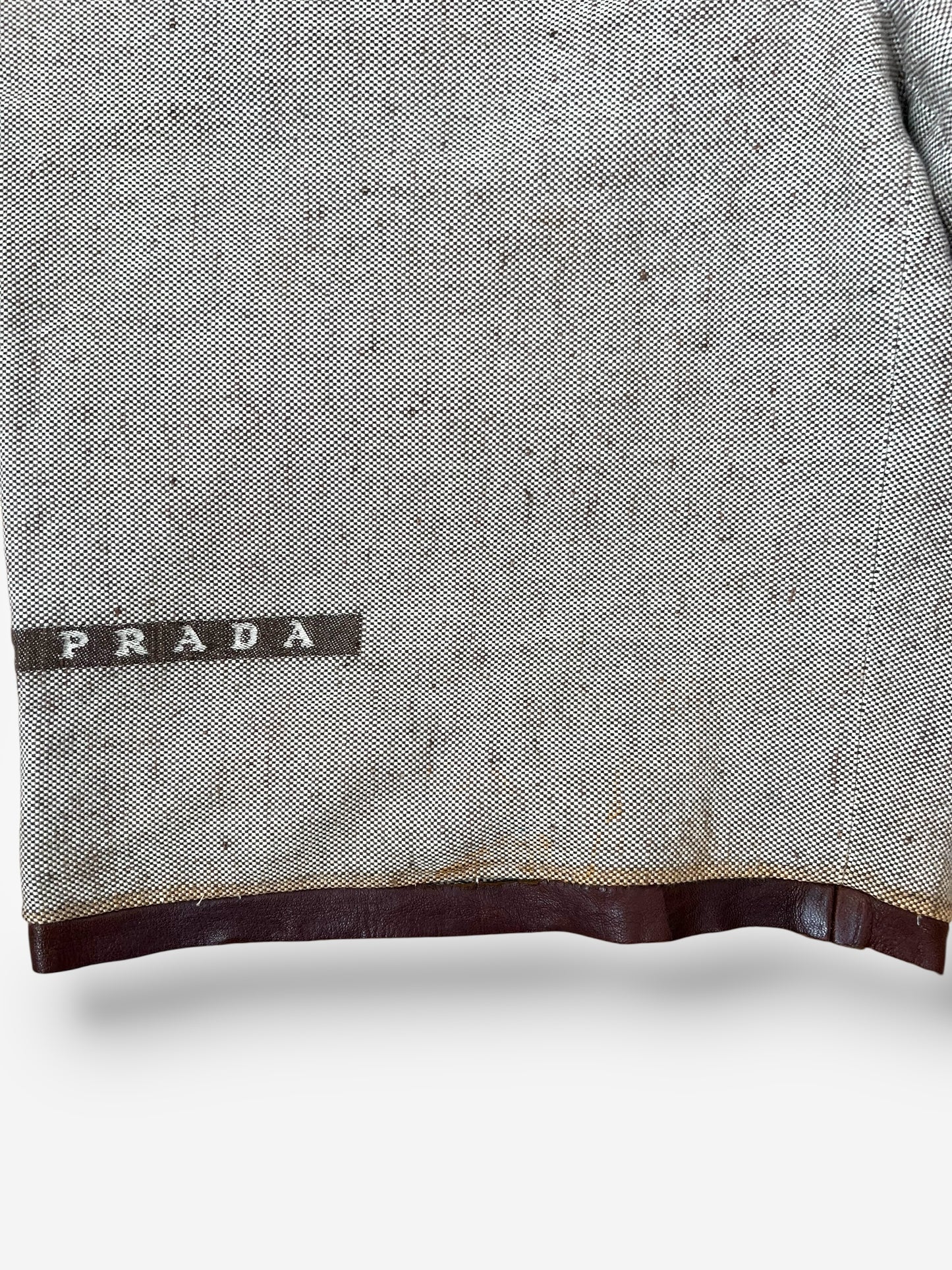 Prada S/S 1999 Runway Linen Shorts