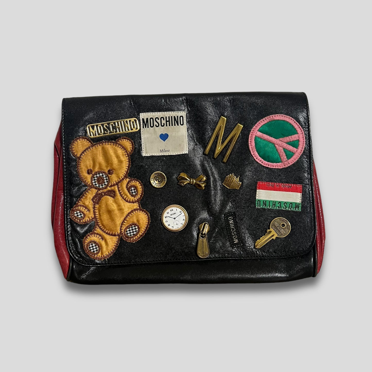 Moschino, 'Kiss My Patch' Pouch, Fall/Winter 1993-1994