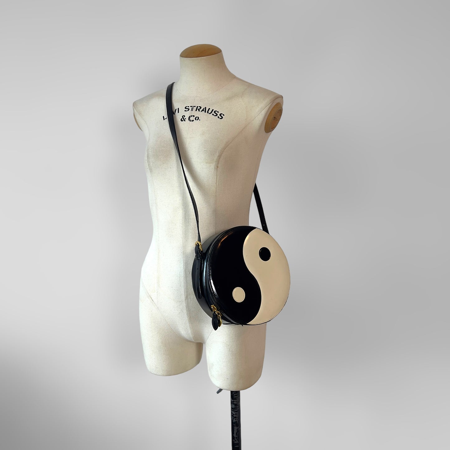 90s Moschino yin yang bag