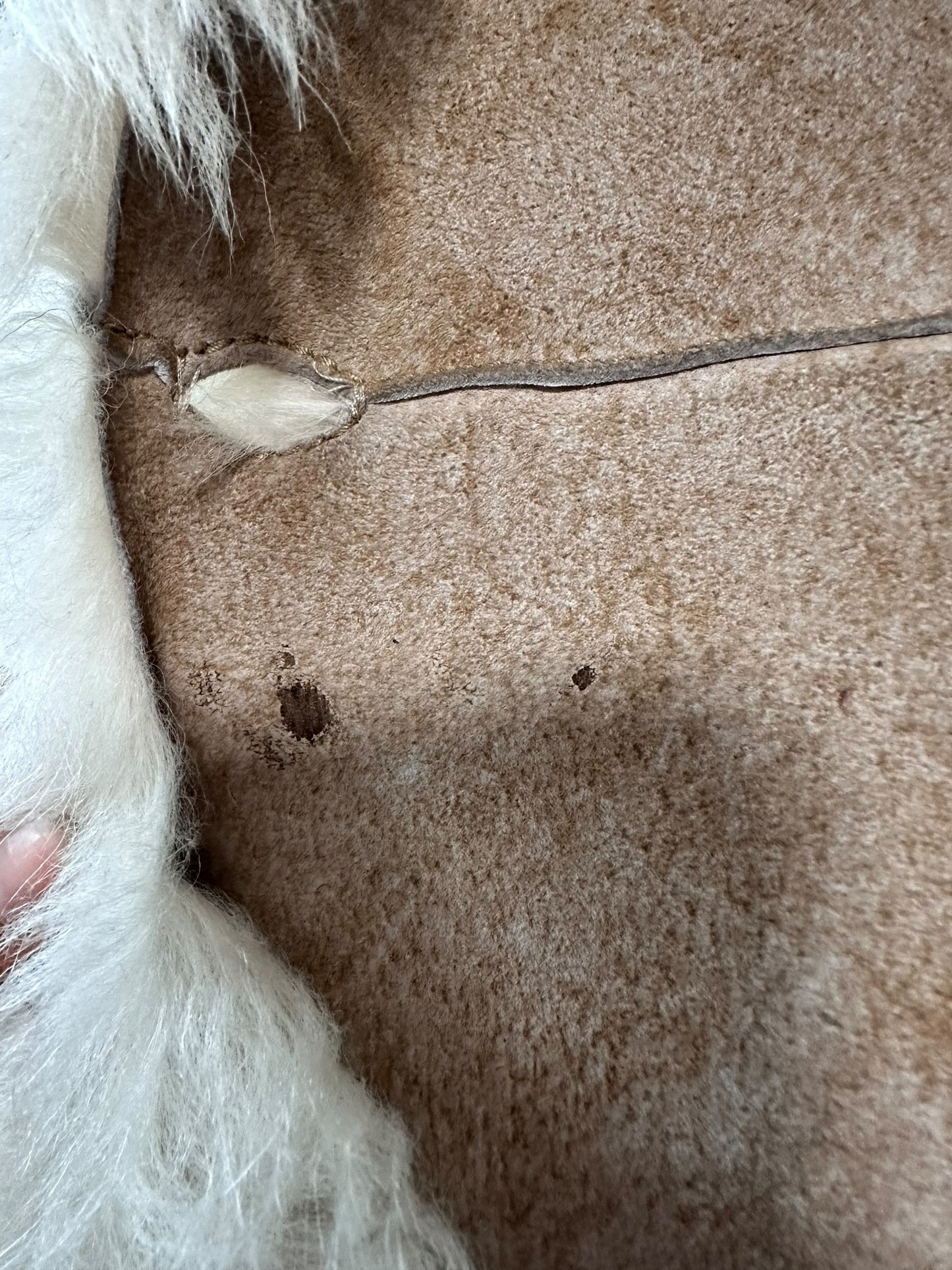 Vintage Gucci Shearling Long Coat