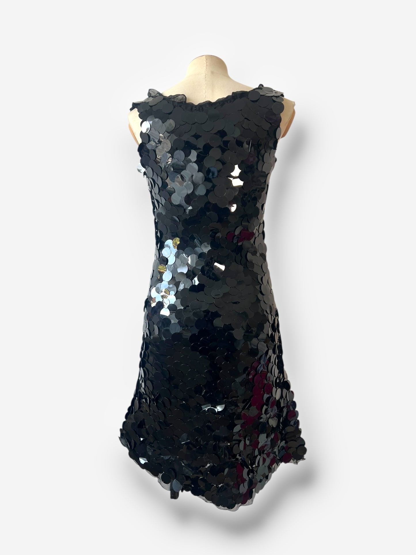 Prada by Miuccia Prada Paillette Dress, Circa 1999