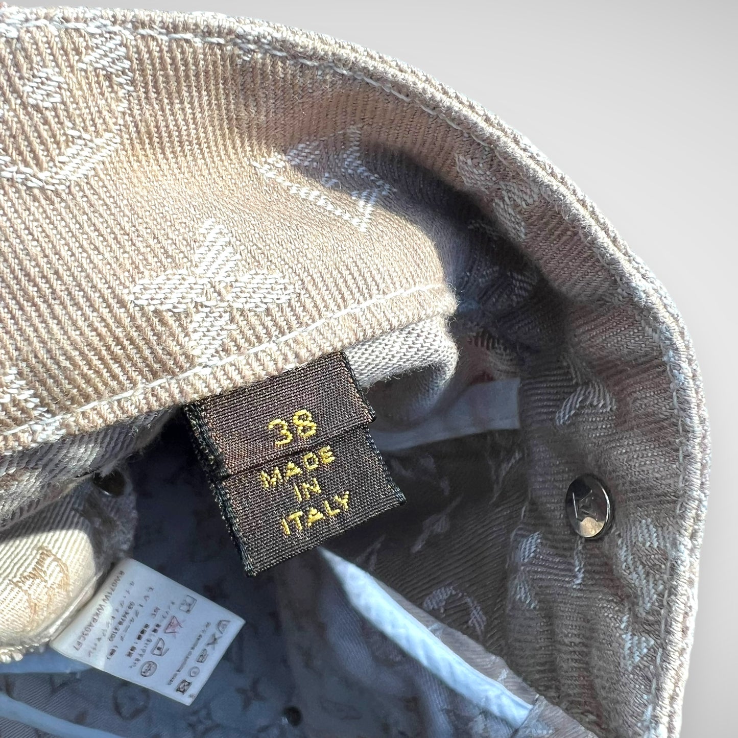 Louis Vuitton vintage monogram jeans