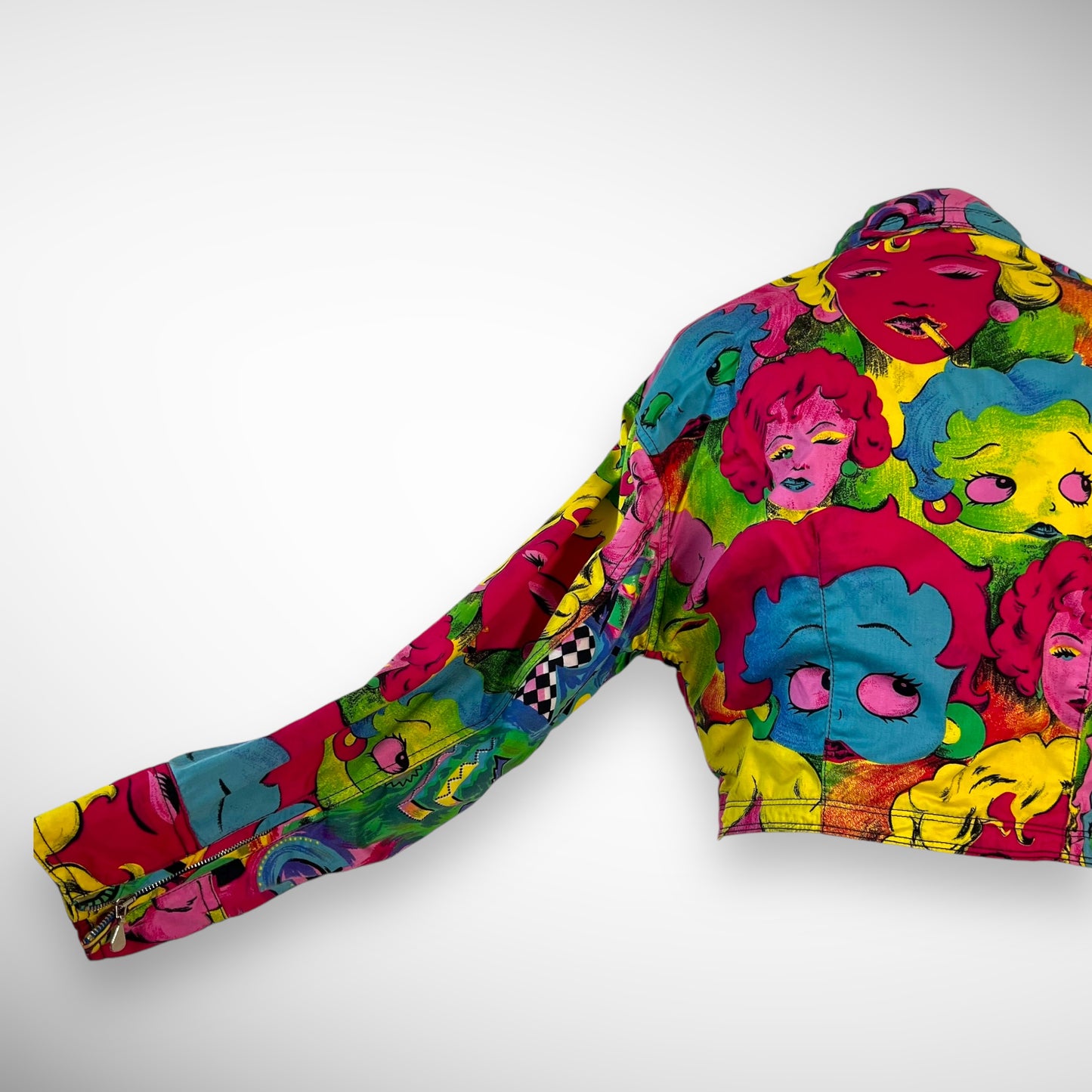 Gianni Versace Jeans Couture MARILYN Monroe / BETTY Boop bomber jacket