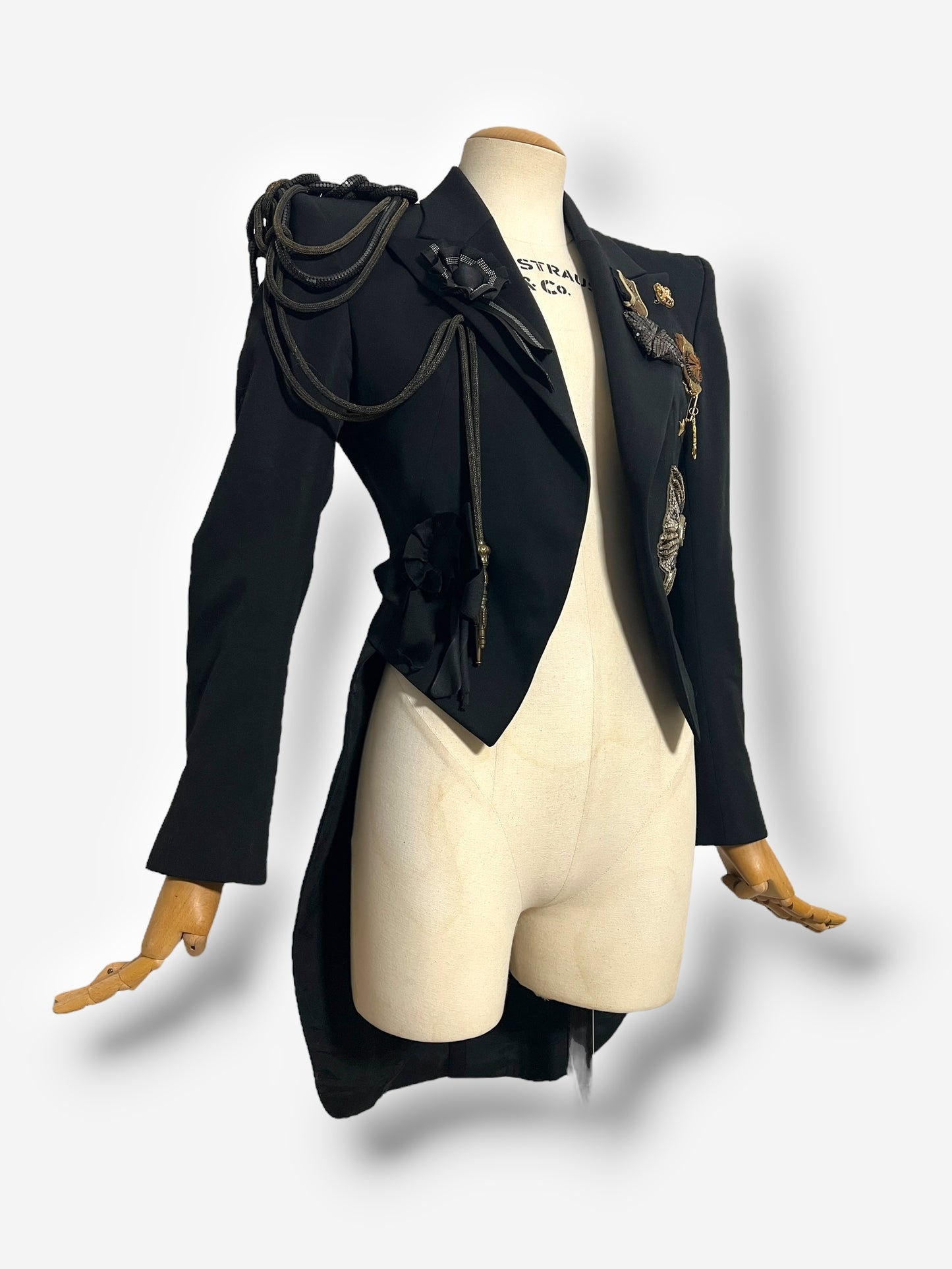 Balmain Embellished Wool Tailcoat by Christophe Decarnin, Spring/Summer 2010