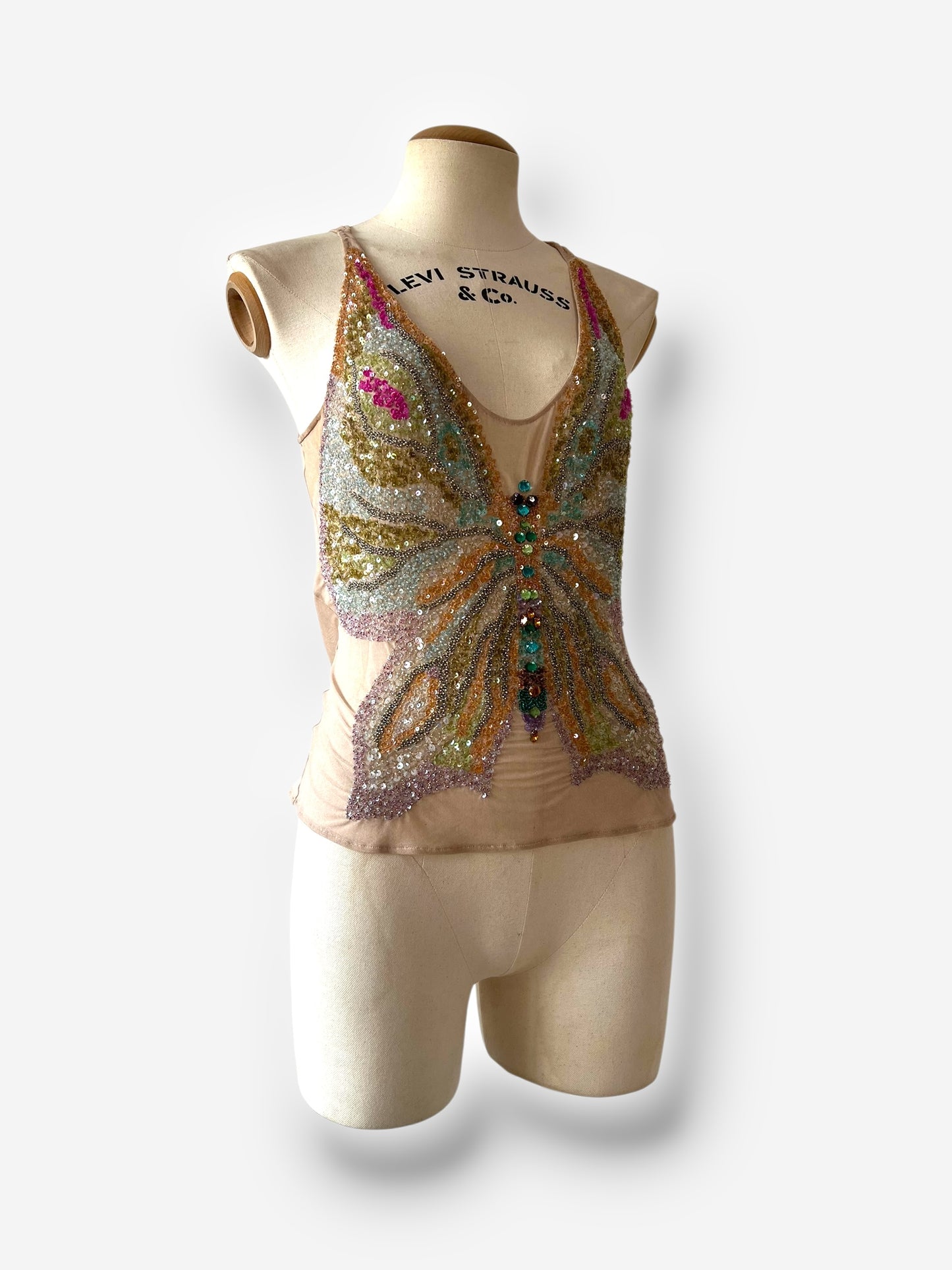 Emanuel Ungaro Spring/Summer 2000 Butterfly Top