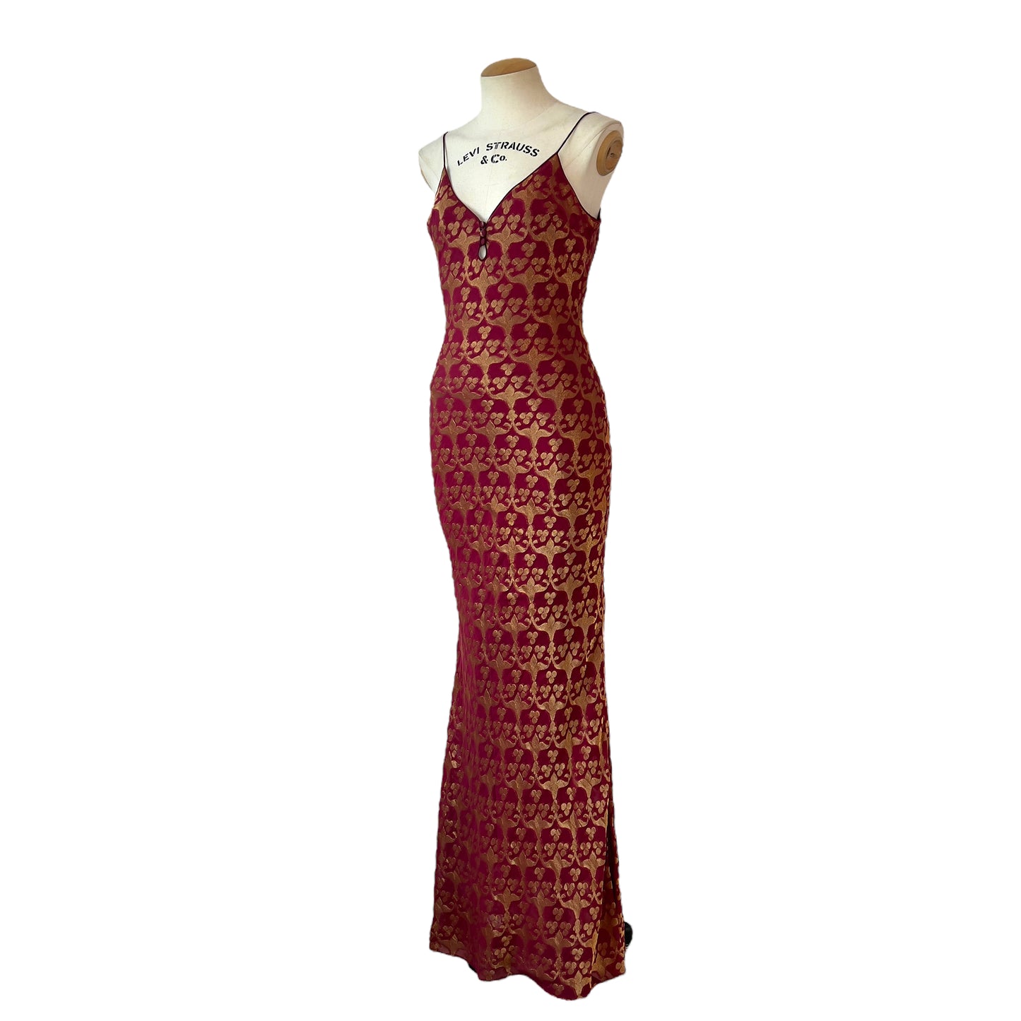 John Galliano 1999 bias cut silk dress