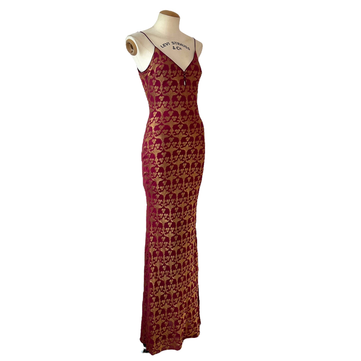 John Galliano 1999 bias cut silk dress