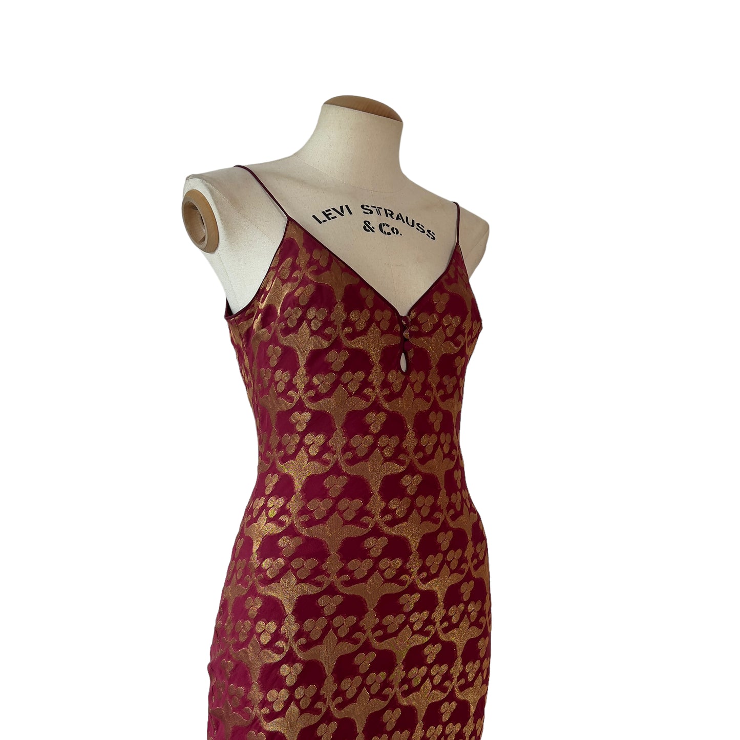 John Galliano 1999 bias cut silk dress