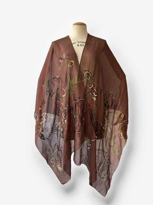 Dior by John Galliano Embroidered Scarf, Circa Spring 2003