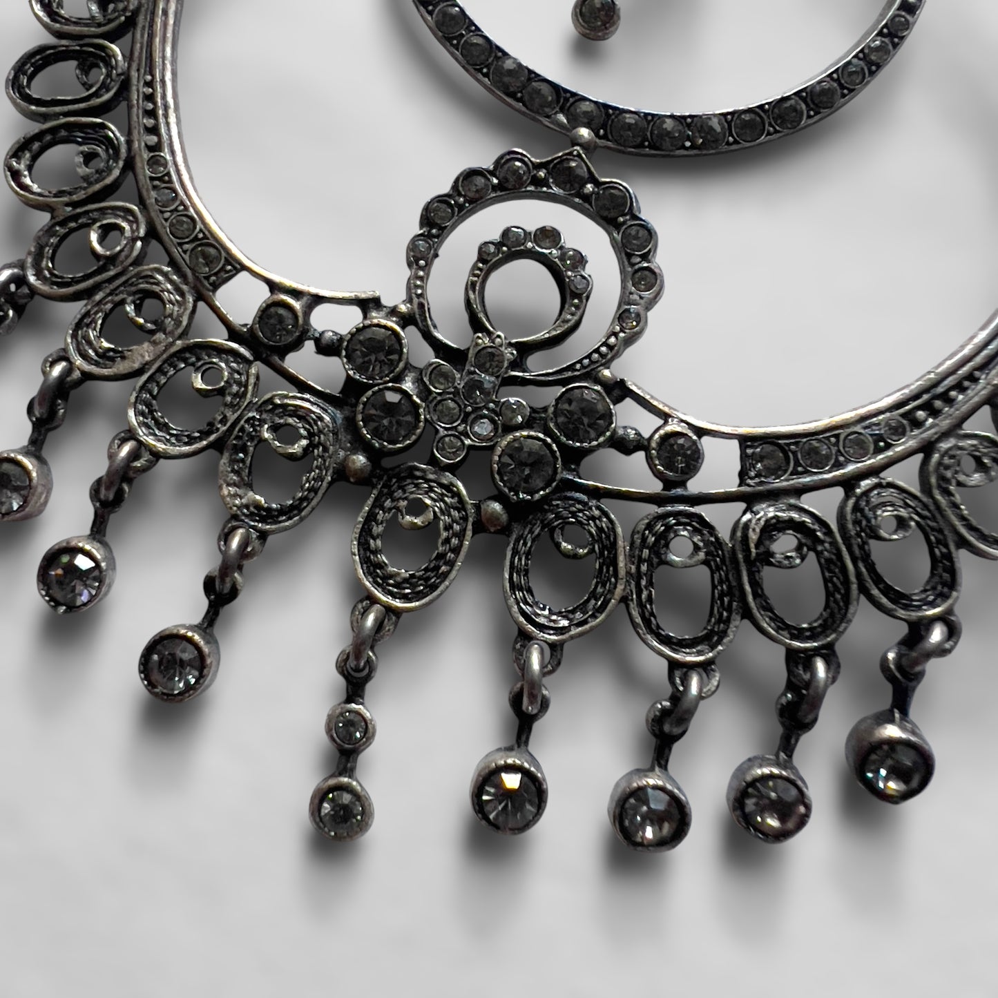 Christian Dior by John Galliano, S/S 1999 Runway Hoop Earrings with Crosses