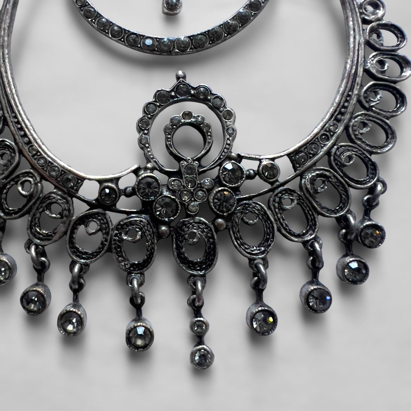 Christian Dior by John Galliano, S/S 1999 Runway Hoop Earrings with Crosses