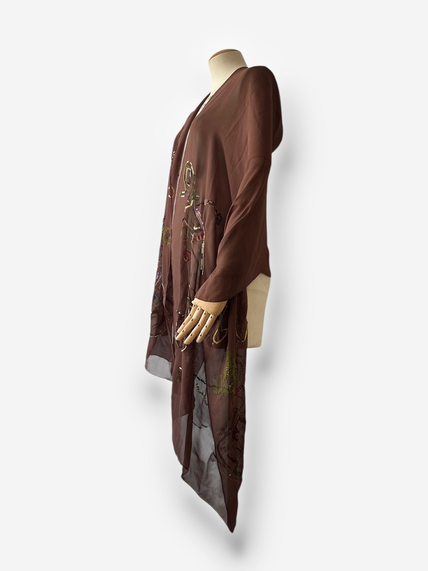 Dior by John Galliano Embroidered Scarf, Circa Spring 2003