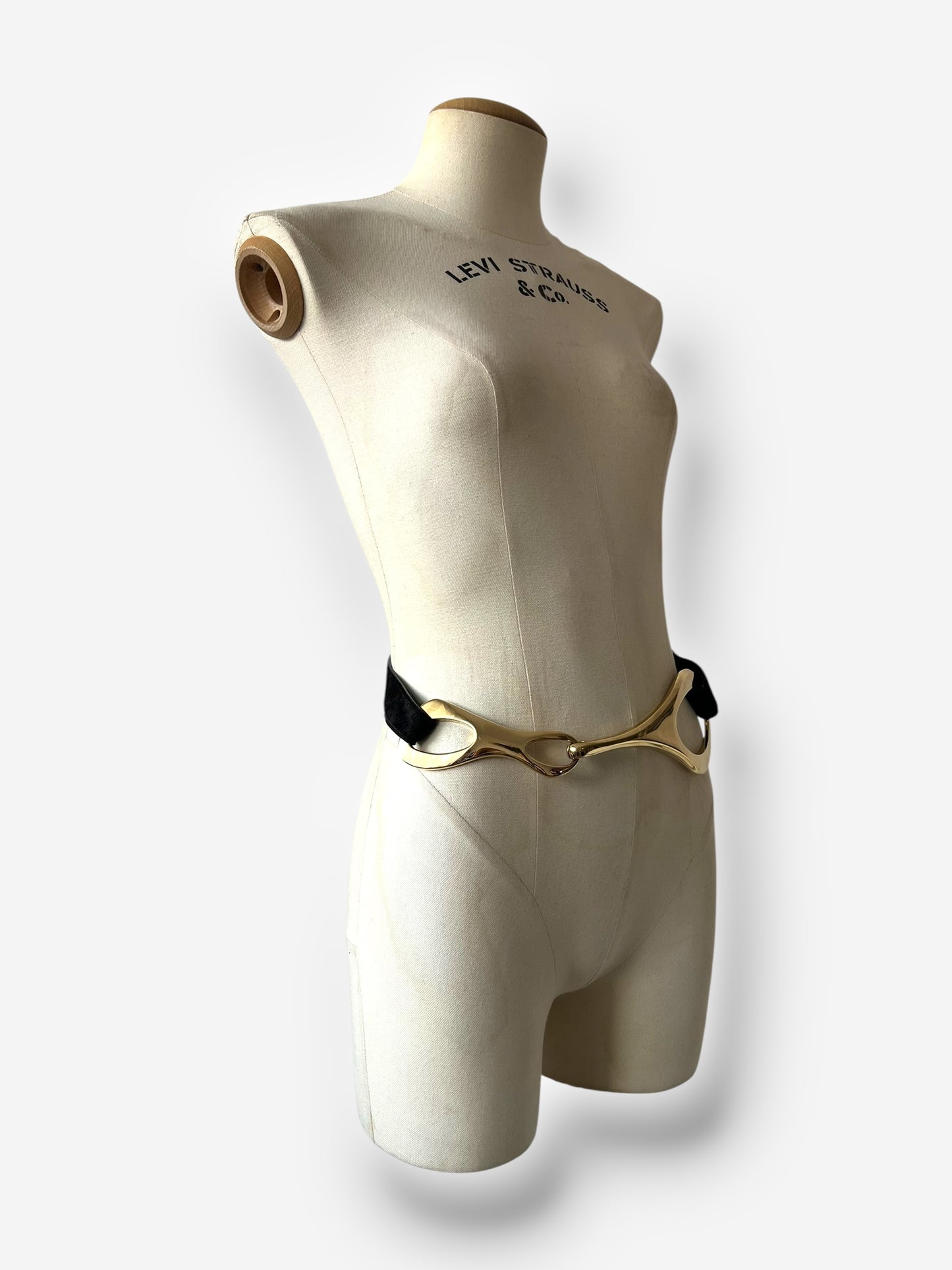 Gucci Tom Ford Belt, Ponyhair