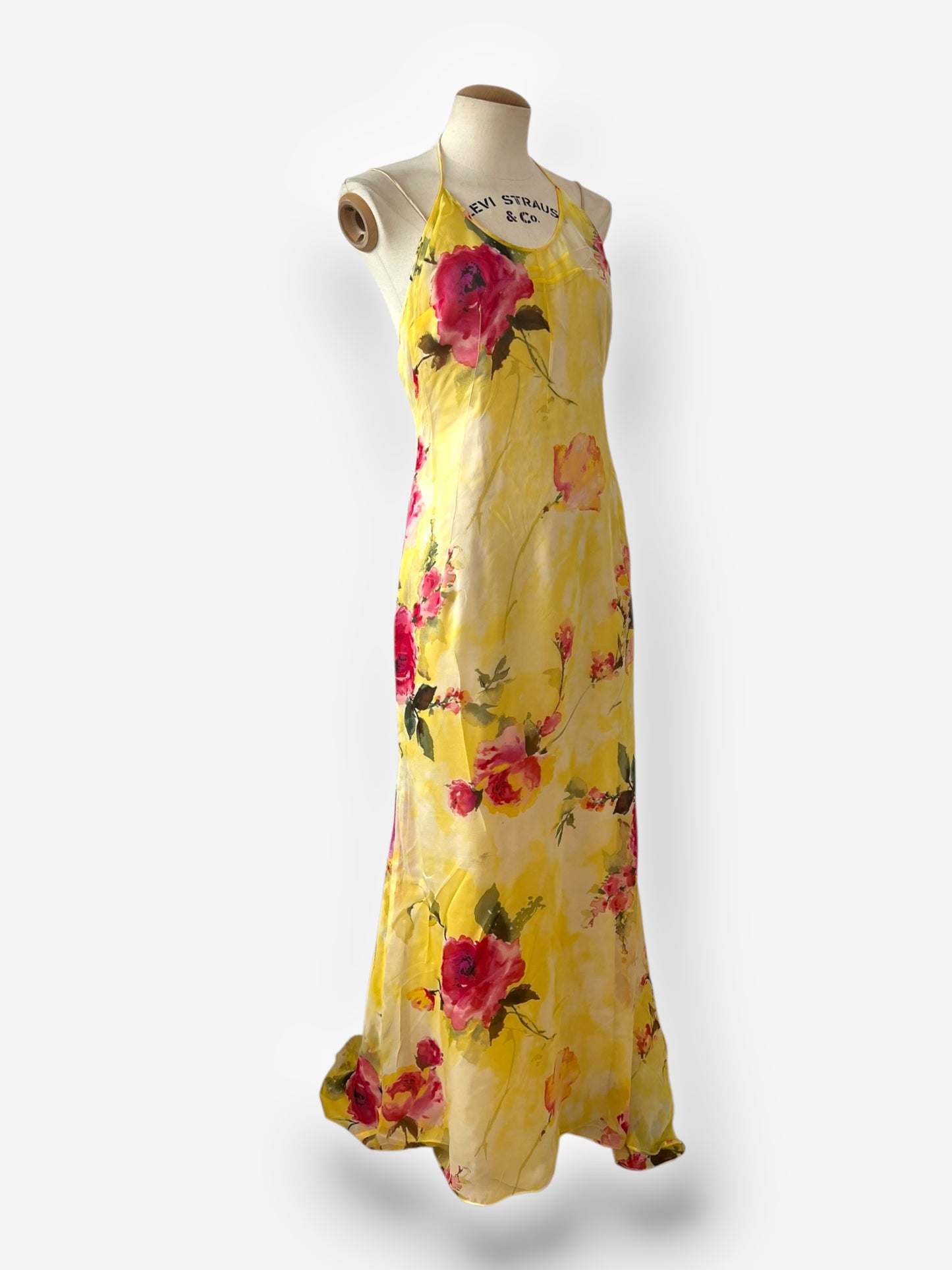 Dolce & Gabbana Spring/Summer 1997 Sheer Silk Floral Gown